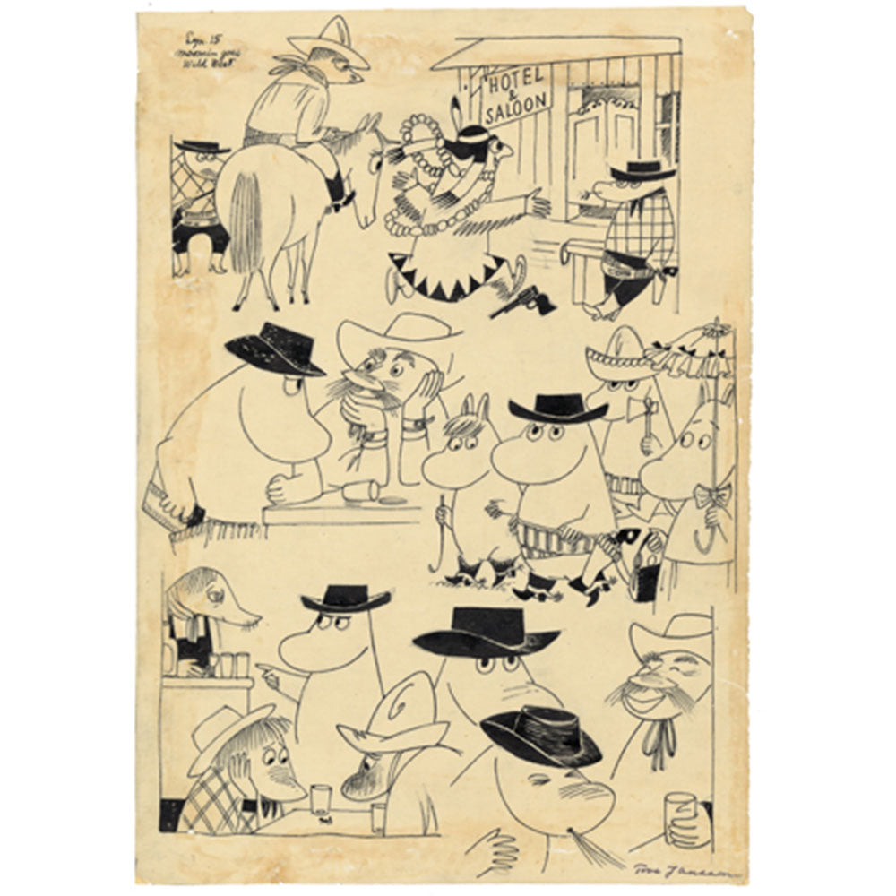 Moomin Sketch/Print The Saloon Ltd Edition