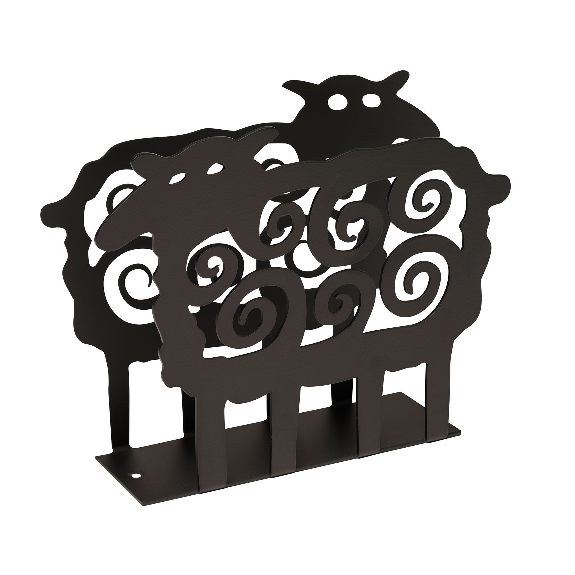 Sheep 30 Years Black Napkin Holder