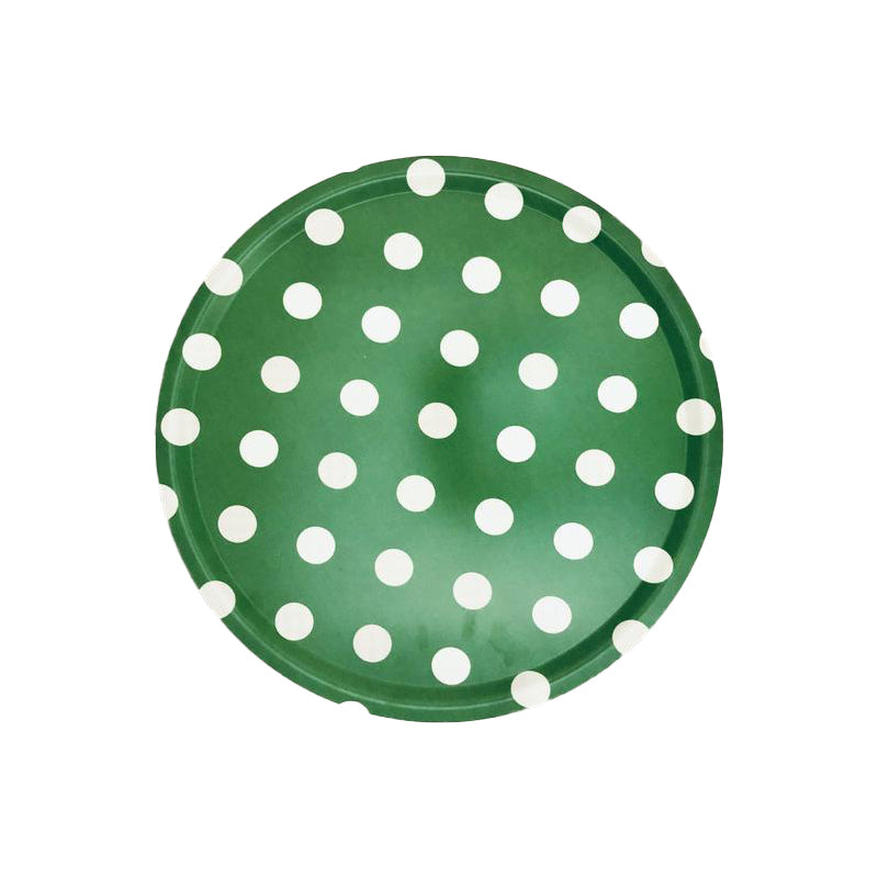 Happy Green Birchwood Ø46cm Round Tray