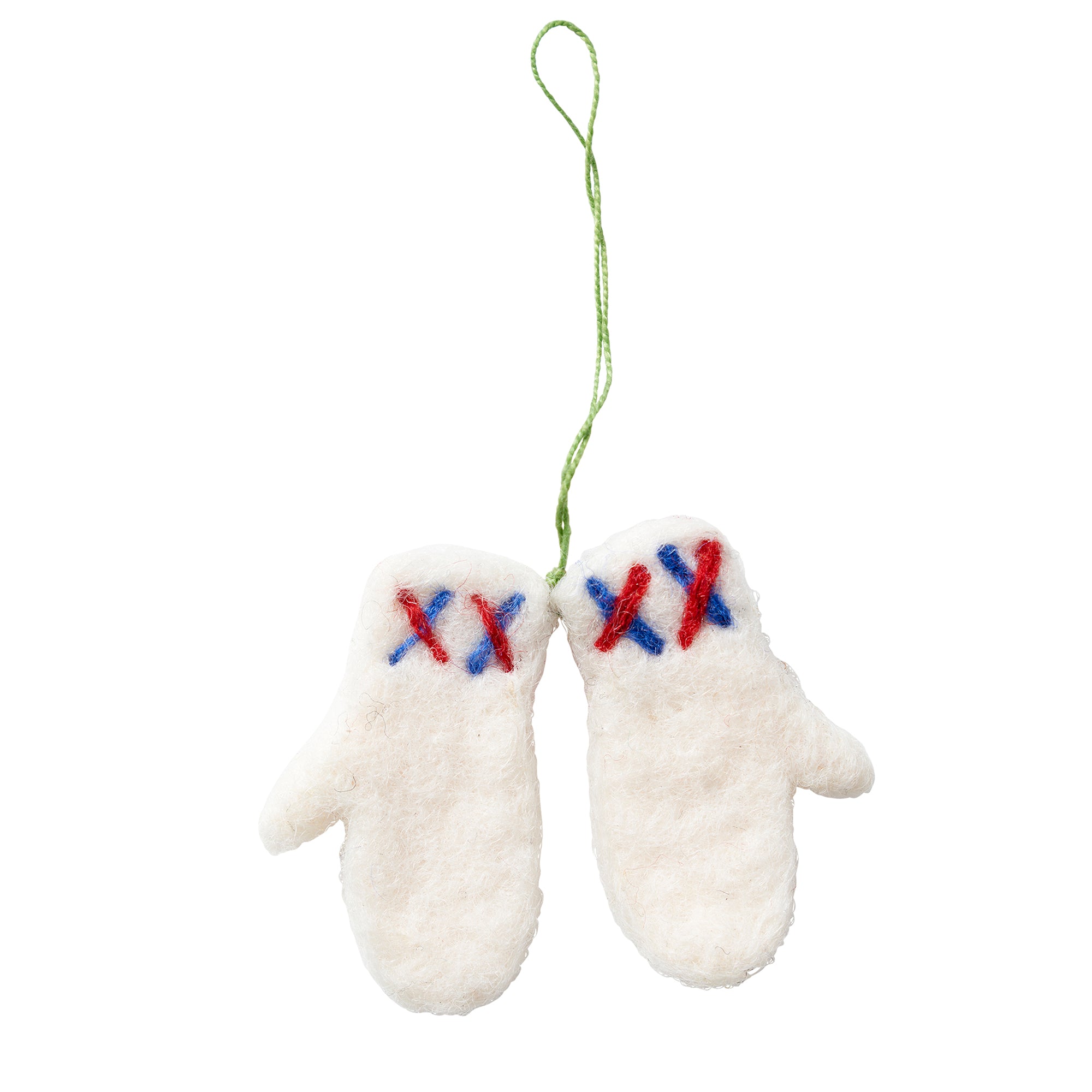 Gloves Christmas Felt Ornament