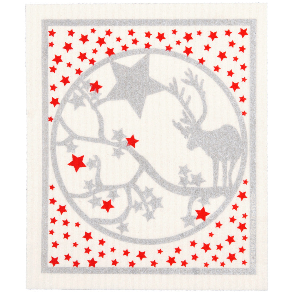 Deer Star Dishcloth