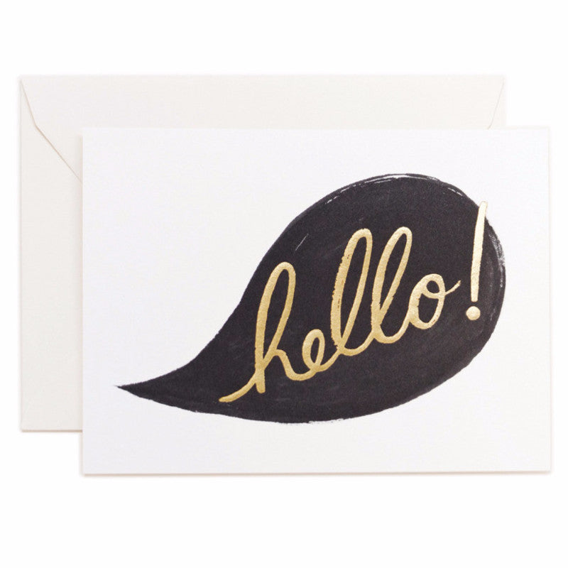 Hello Greetings Card