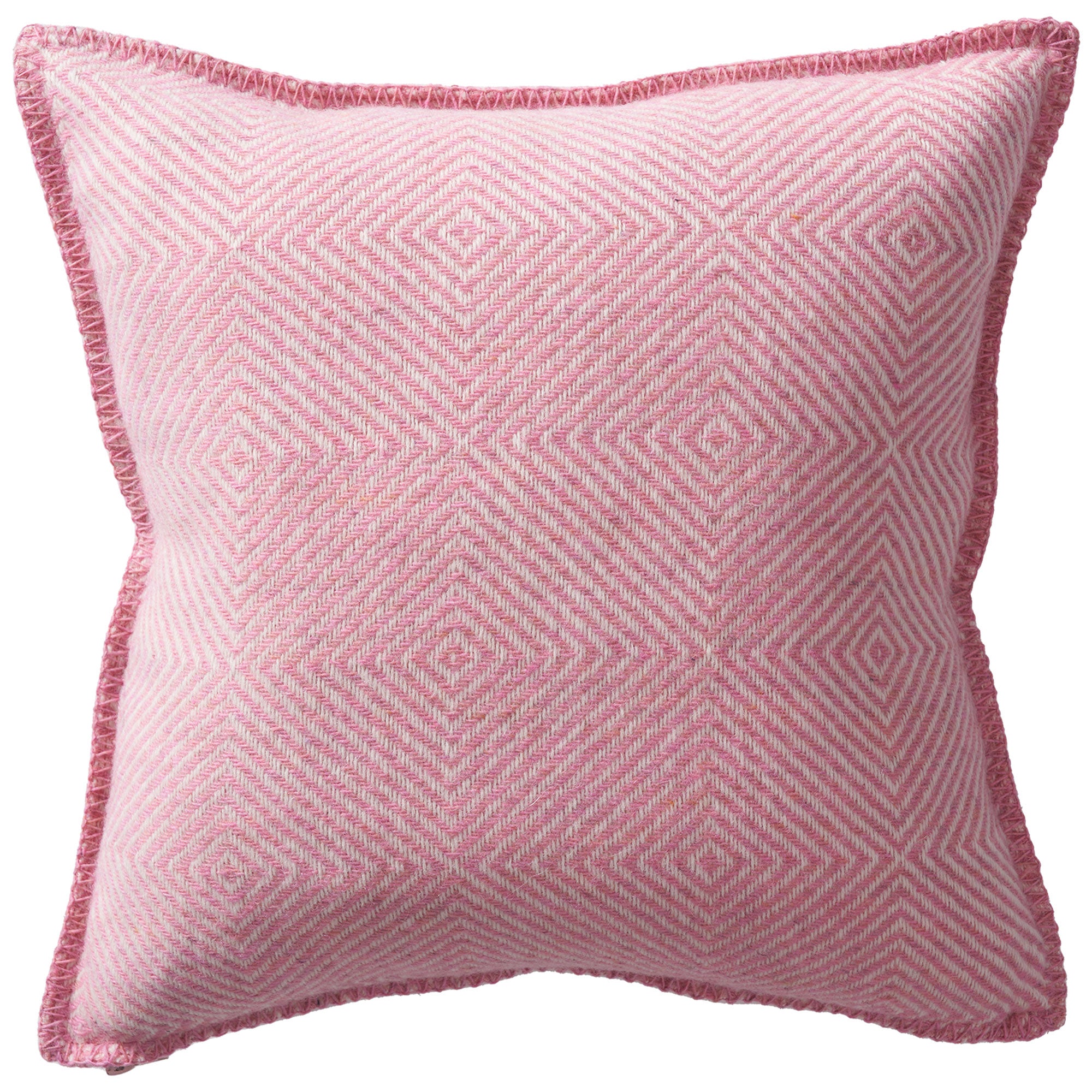 Gooseye Pink 45x45cm Recycled Wool Cushion Cover