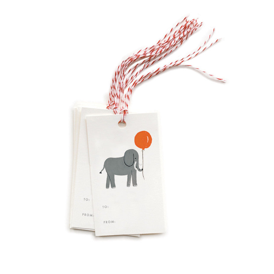 Elephant Gift Tags - Northlight Homestore