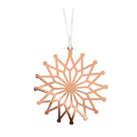 Copper Flower Star Decoration - Northlight Homestore