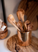 Stir It Up Little Darling Olive Wood Teaspoon - Northlight Homestore
