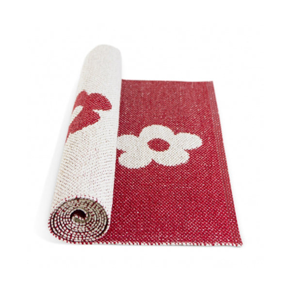 Blomma Warm Red Rug - Indoor and Outdoor