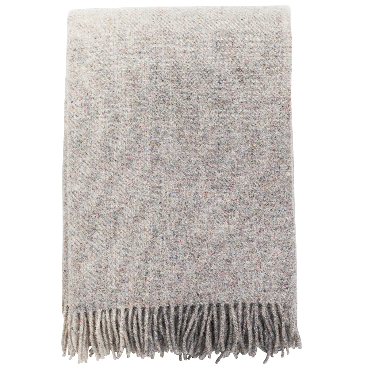 Burst Grey 130x200cm Recycled Wool Throw