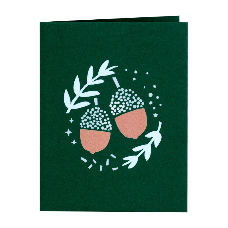 Acorn Deco Card