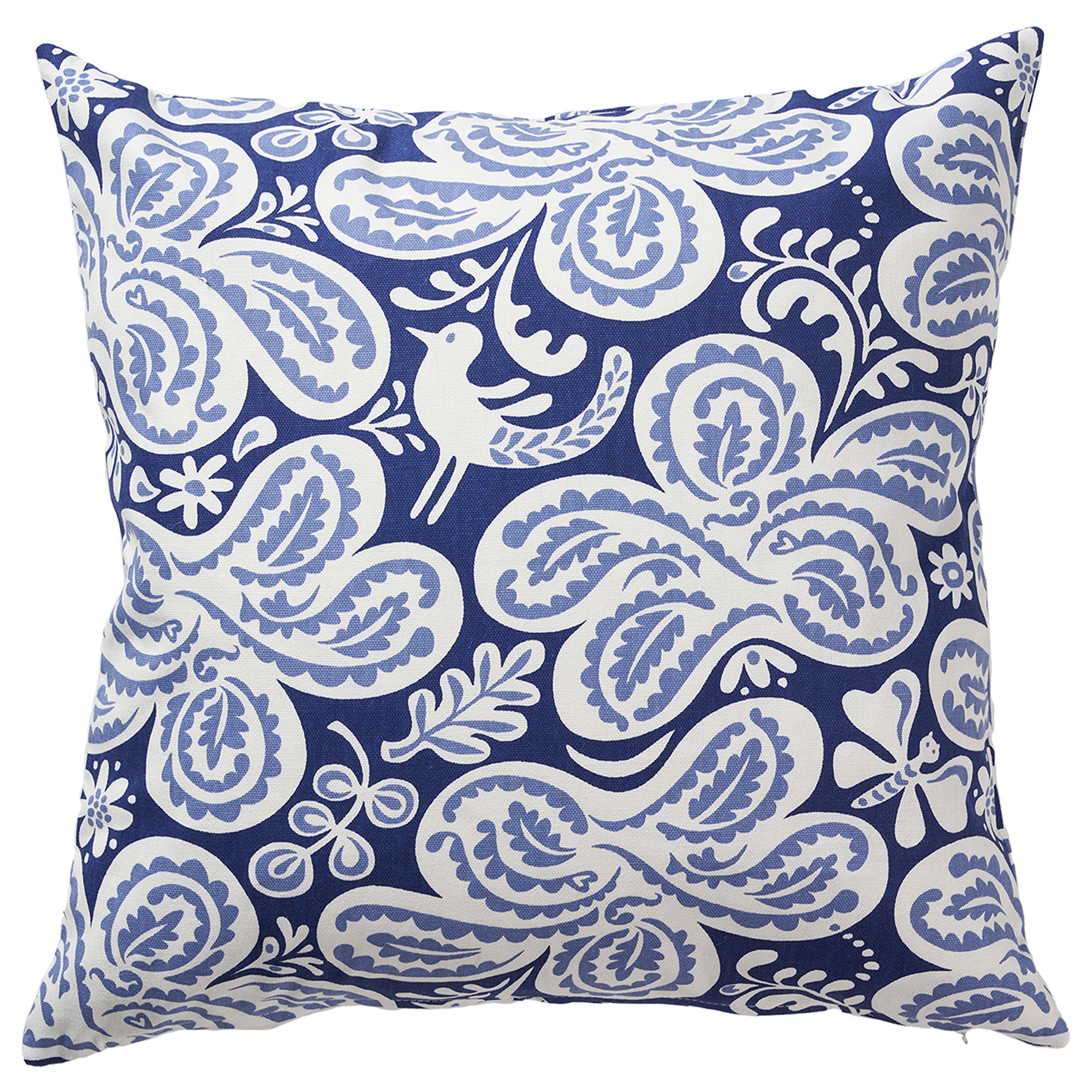 Haga Blue 45x45cm Cotton Cushion Cover
