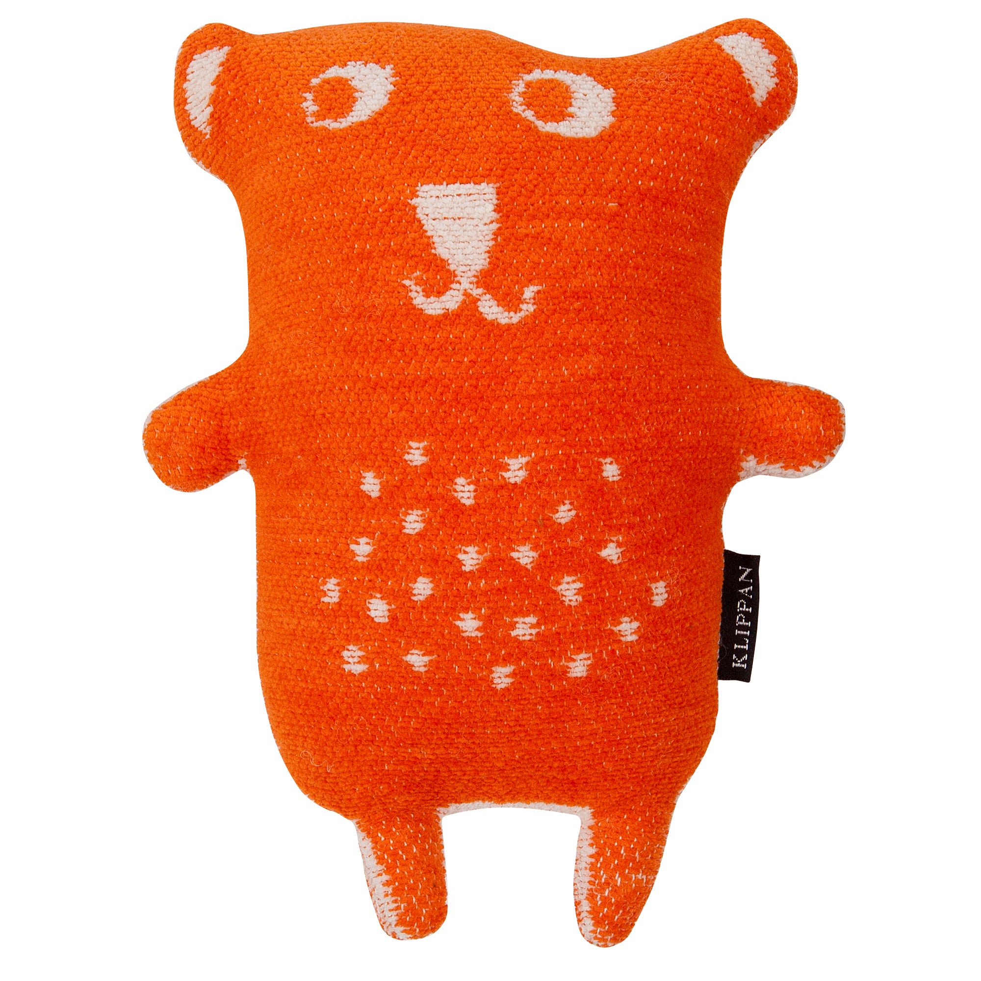 Little Bear Organic Cotton Chenille Orange Toy