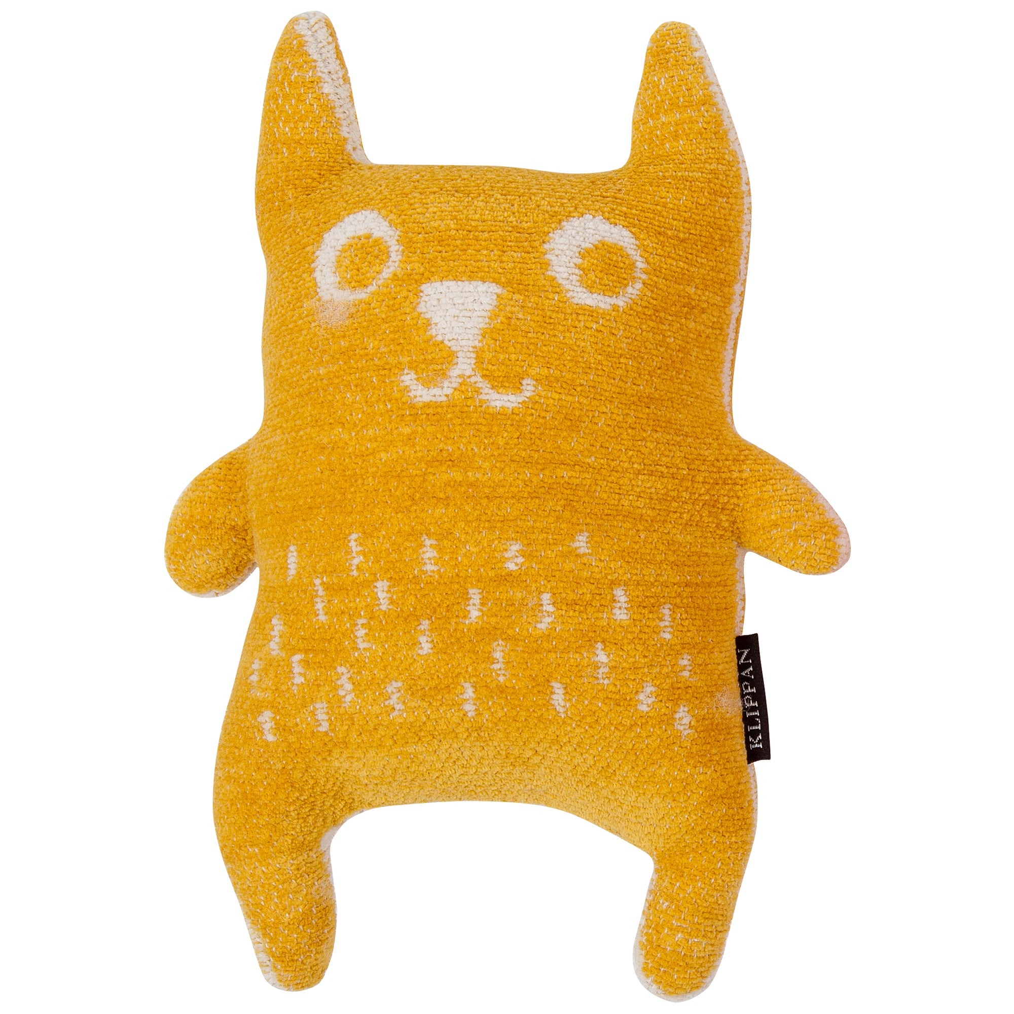 Little Bear Organic Cotton Chenille Yellow Toy Little Bear