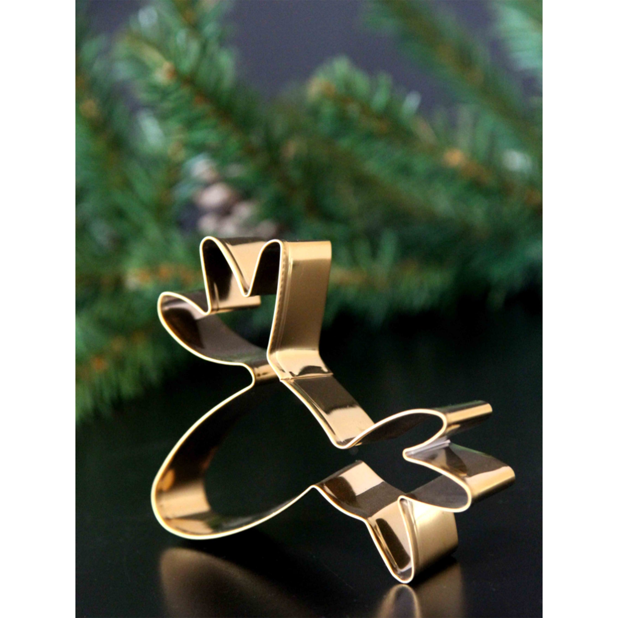 Cookie Cutter Moose Gold