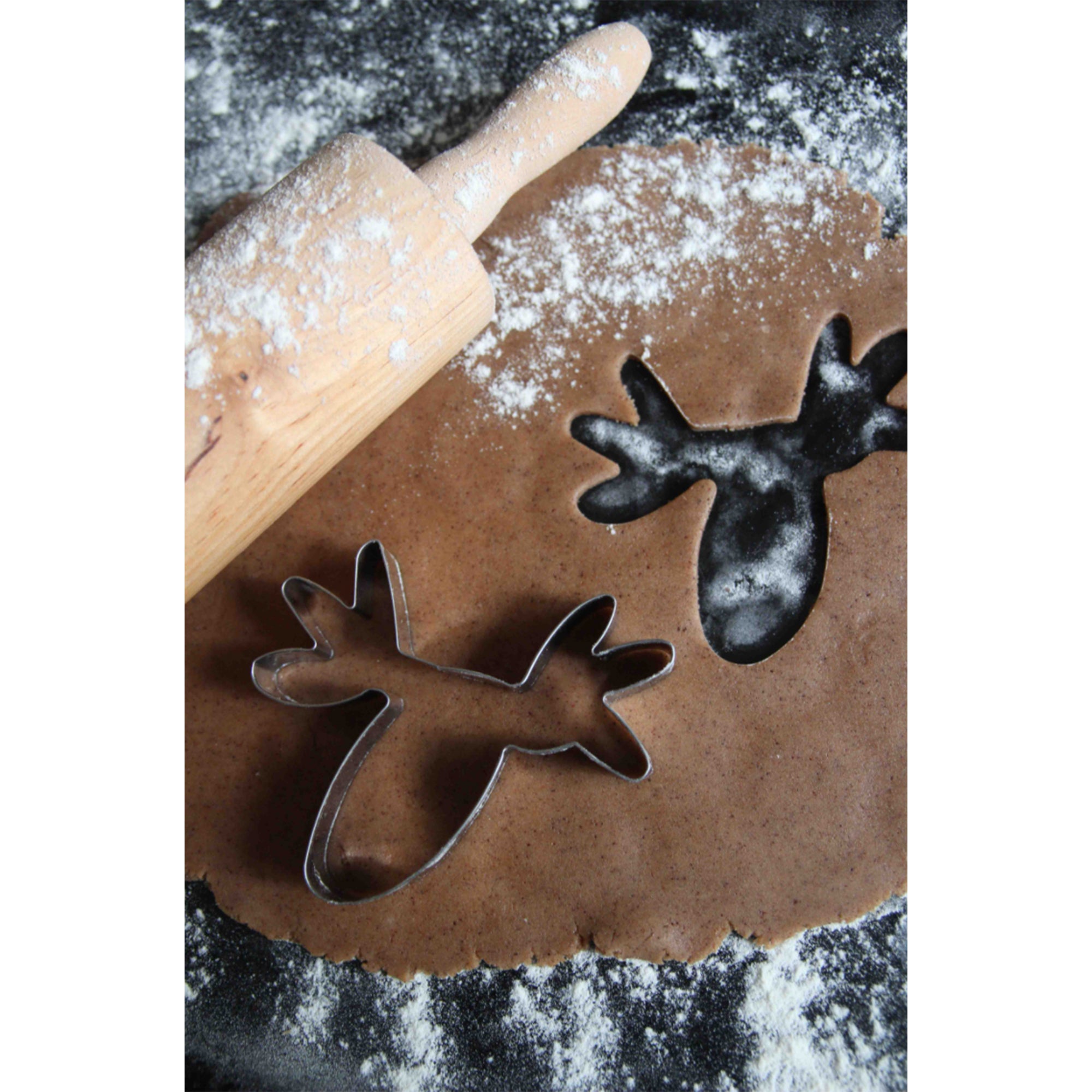 Cookie Cutter Moose Silver