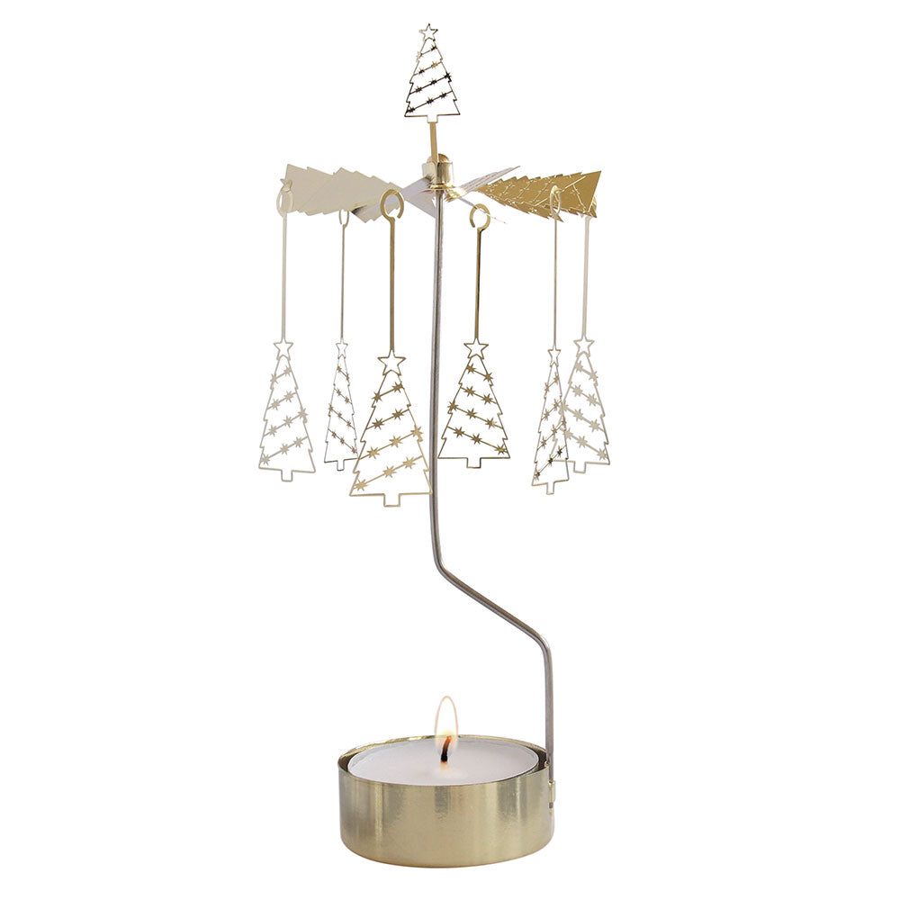 Tree Big Rotary Candle Holder - Northlight Homestore