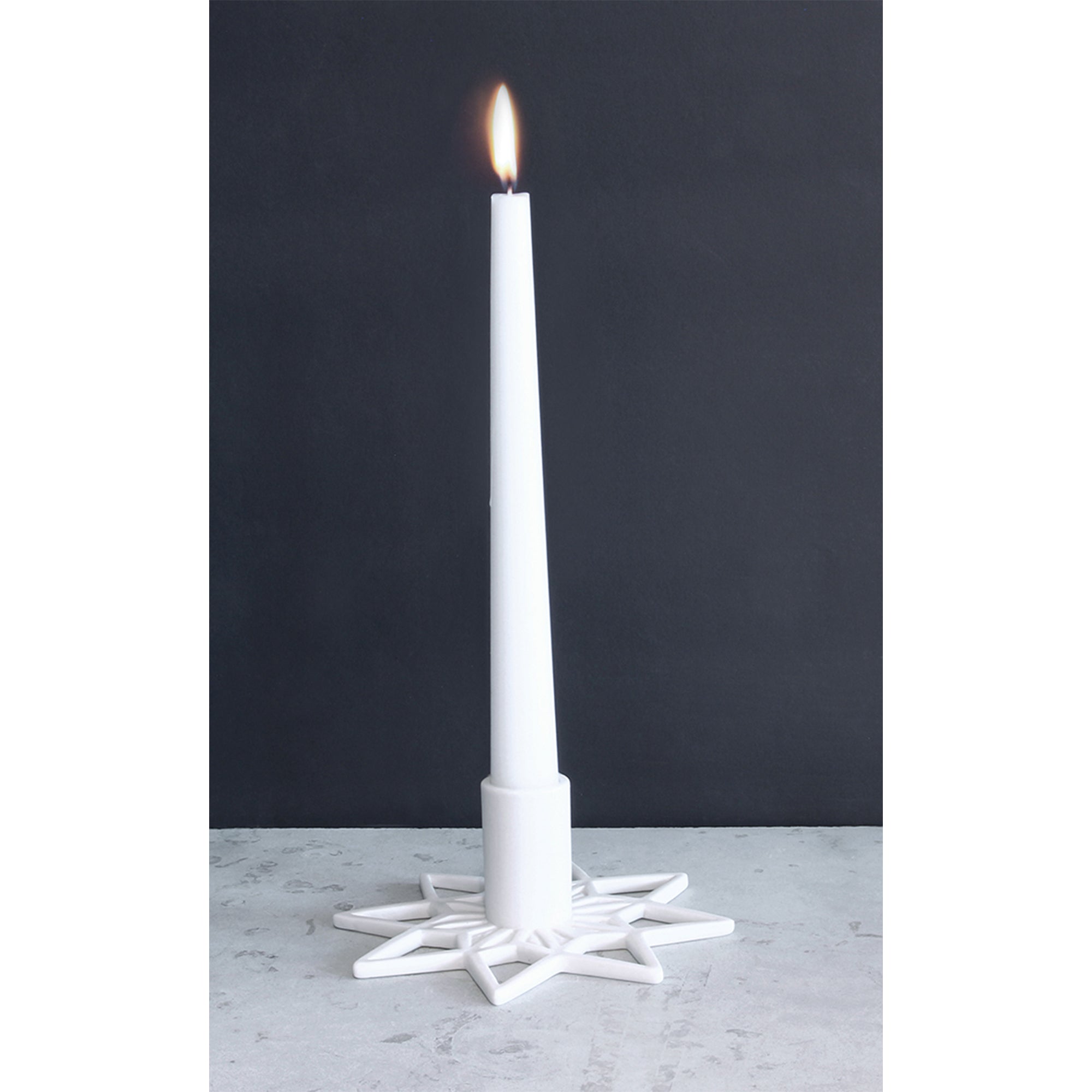 Star Ceramic Candle Holder