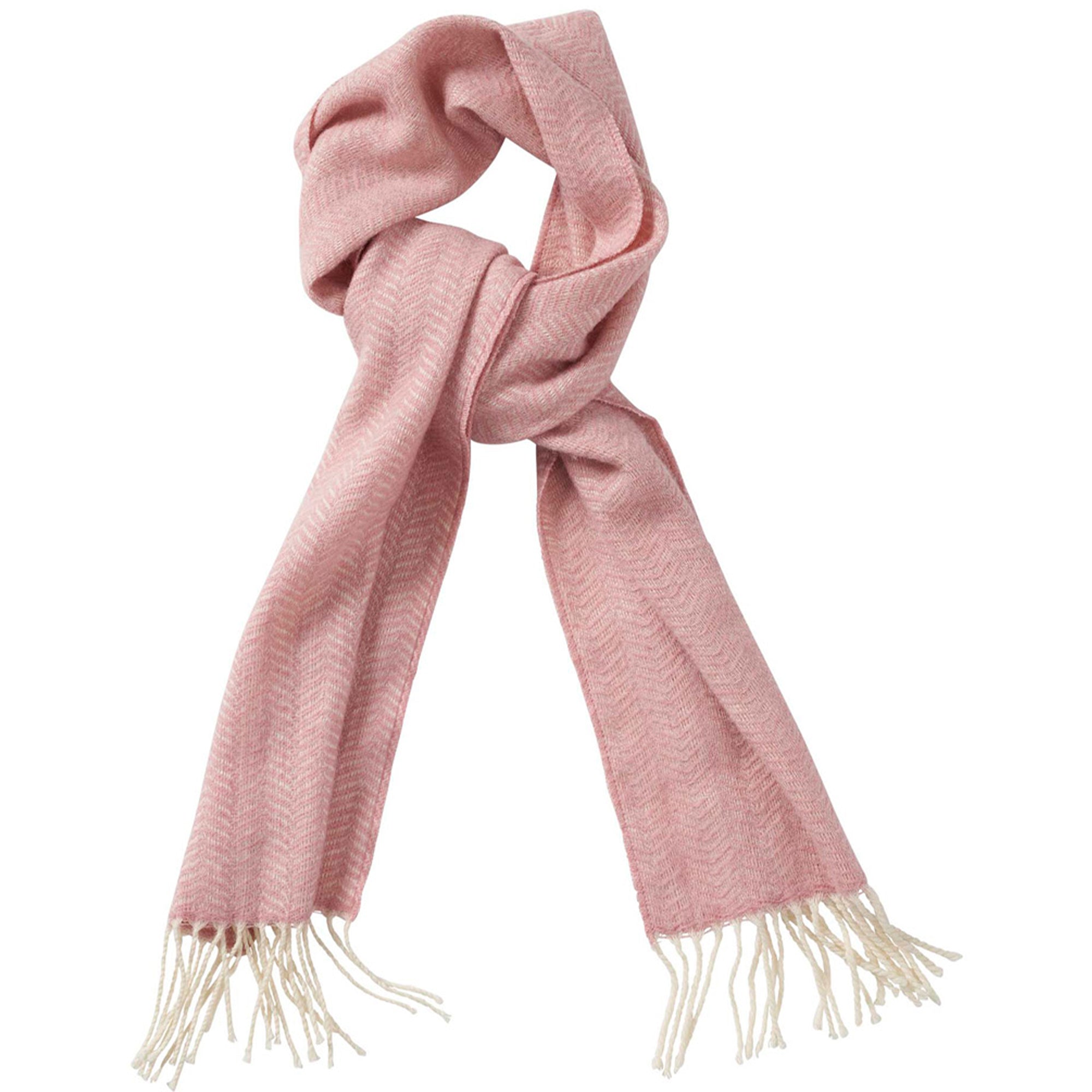 Tippy Pink Cashmere & Merino Scarf