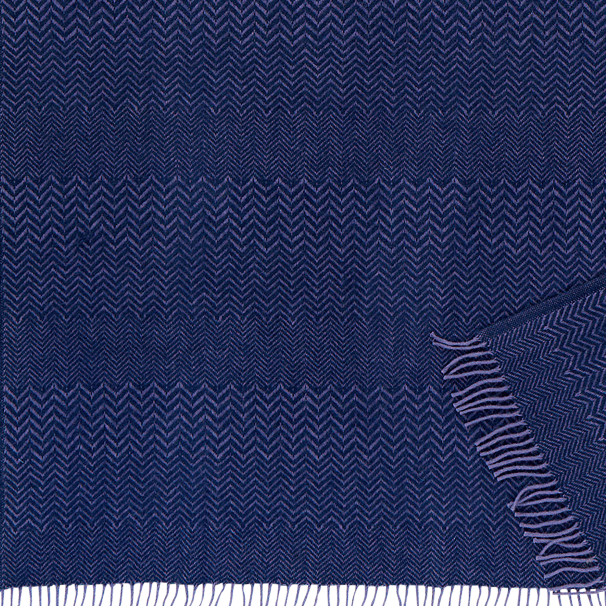 Zigzag Heather130x200cm Eco Lambswool Throw