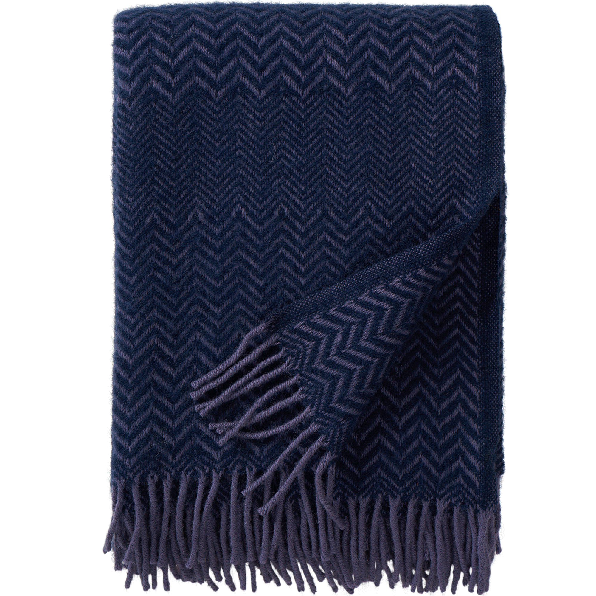 Zigzag Heather130x200cm Eco Lambswool Throw