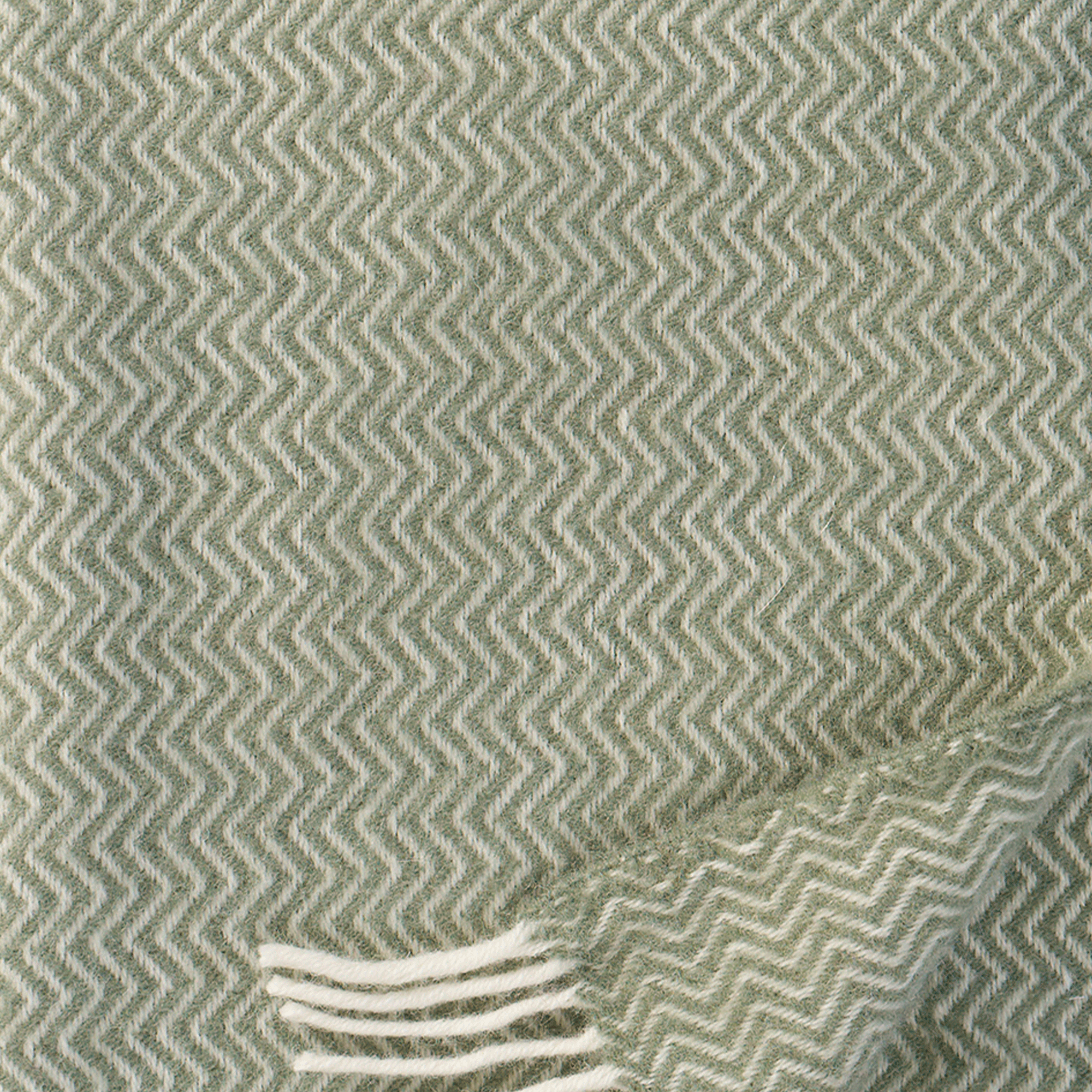 Sorbet Pistachio 130x200cm Lambswool Throw