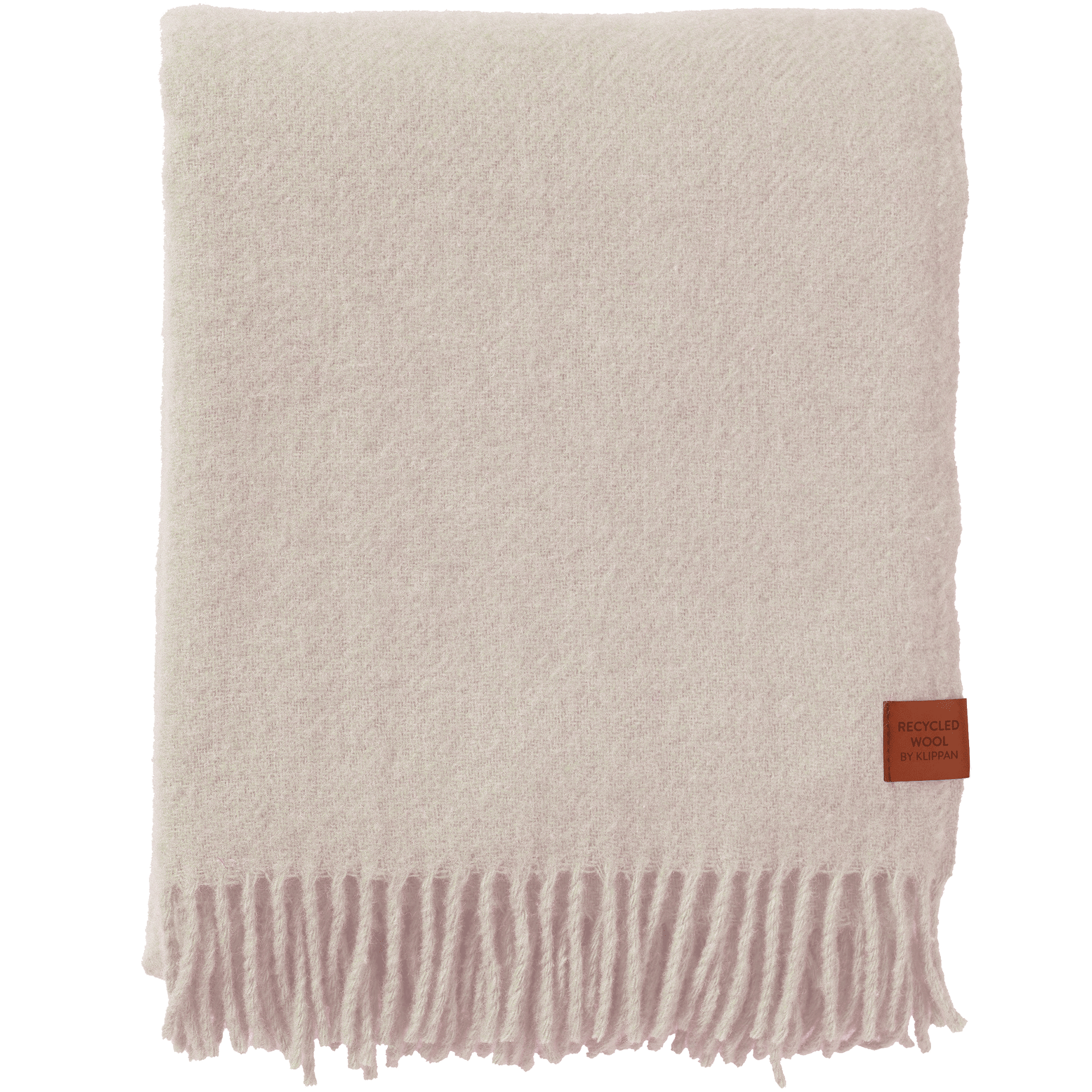 True Cream130x180cm New and Recycled Lambs Wool Throw