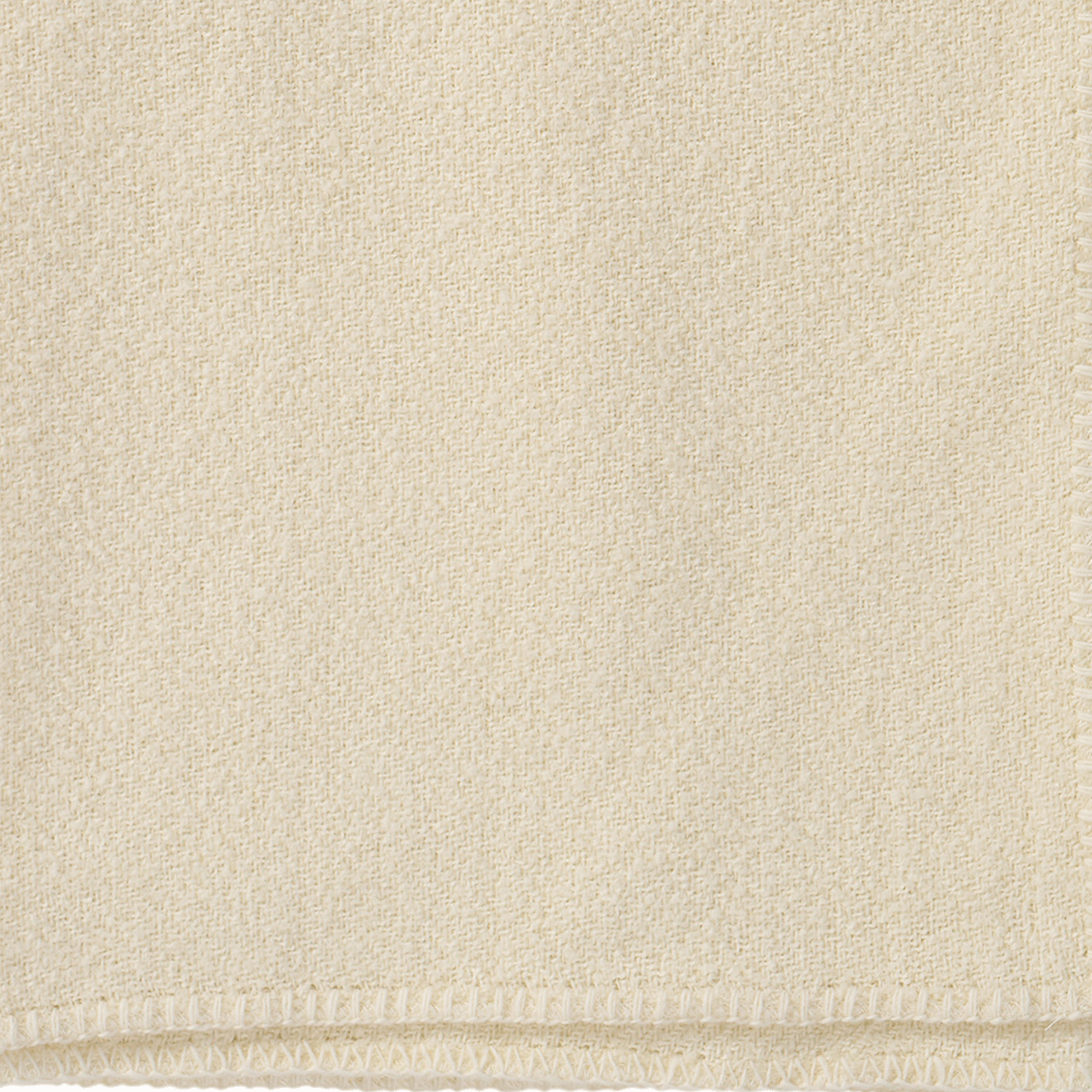 Bouclé Cream 140x200cm Pure Wool Throw