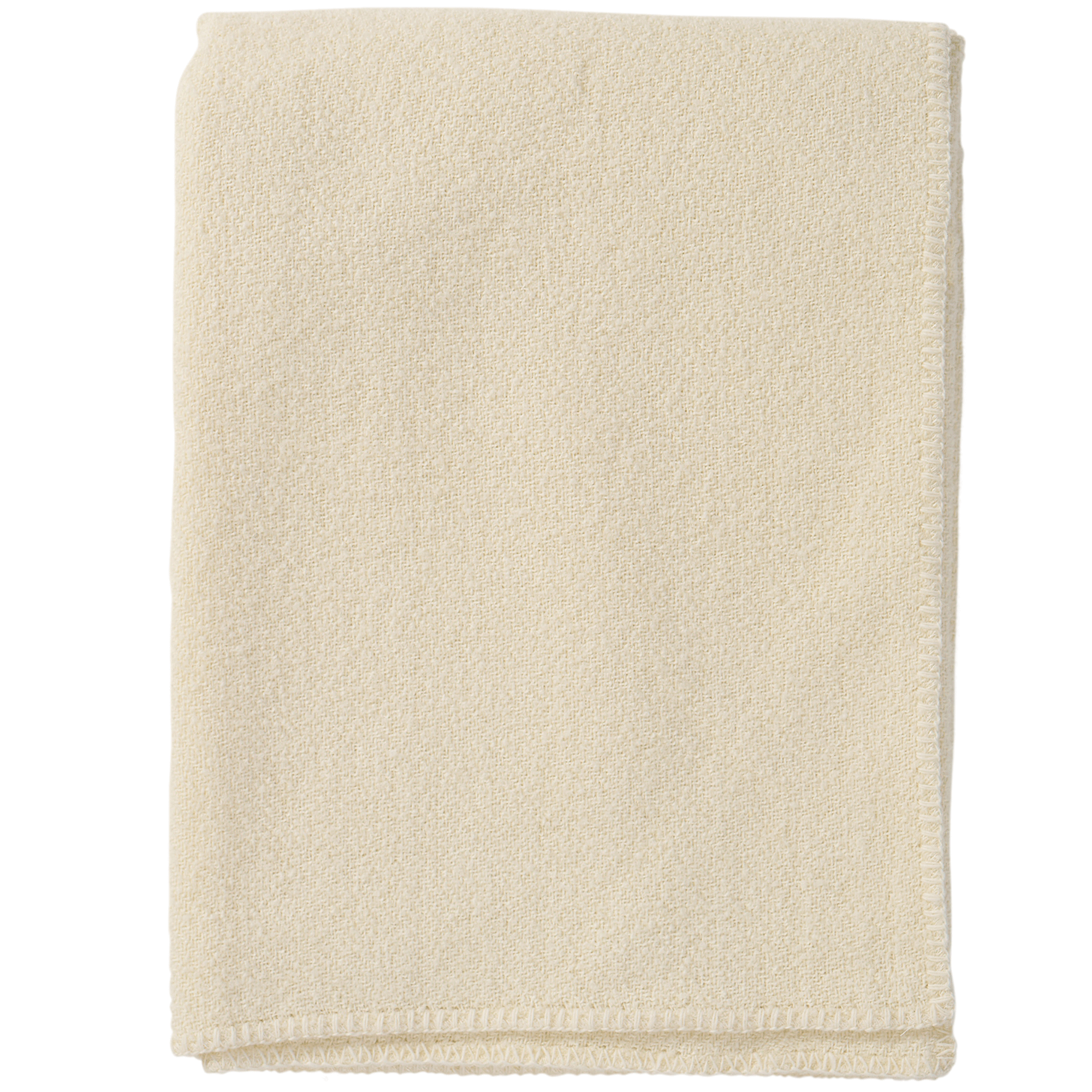 Bouclé Cream 140x200cm Pure Wool Throw