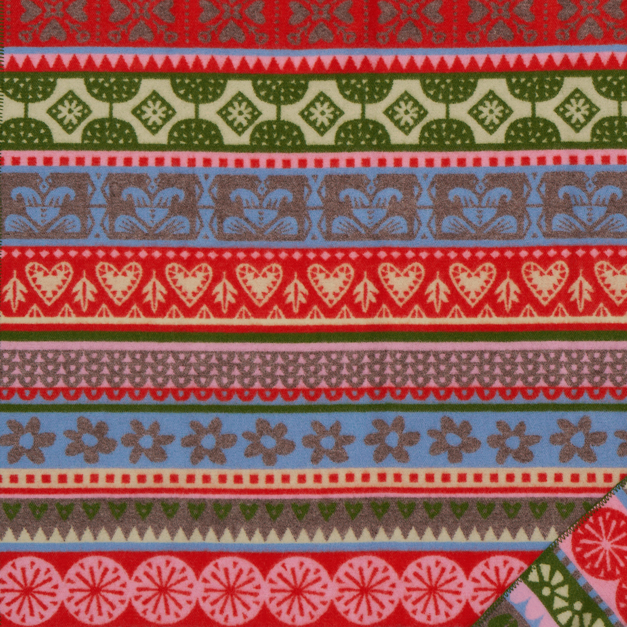 Arvidsjaur 130x180cm Woven Eco Lambswool Blanket