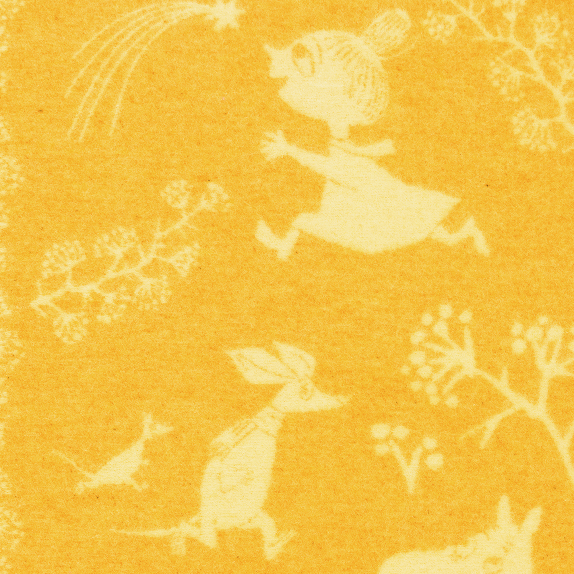 Moomin Winterland Winter Sun 65x90cm Eco Woven Lambswool Blanket