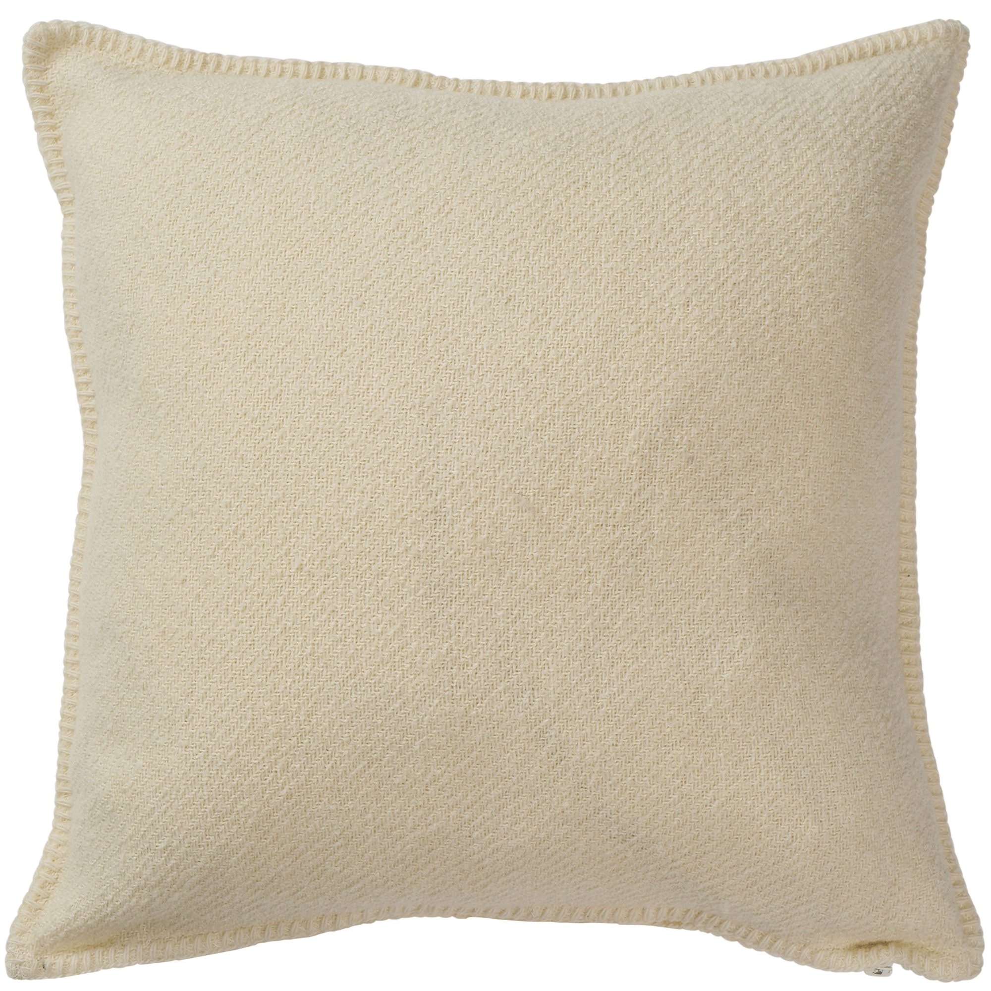 Bouclé Cream 45x45cm Wool Cushion Cover