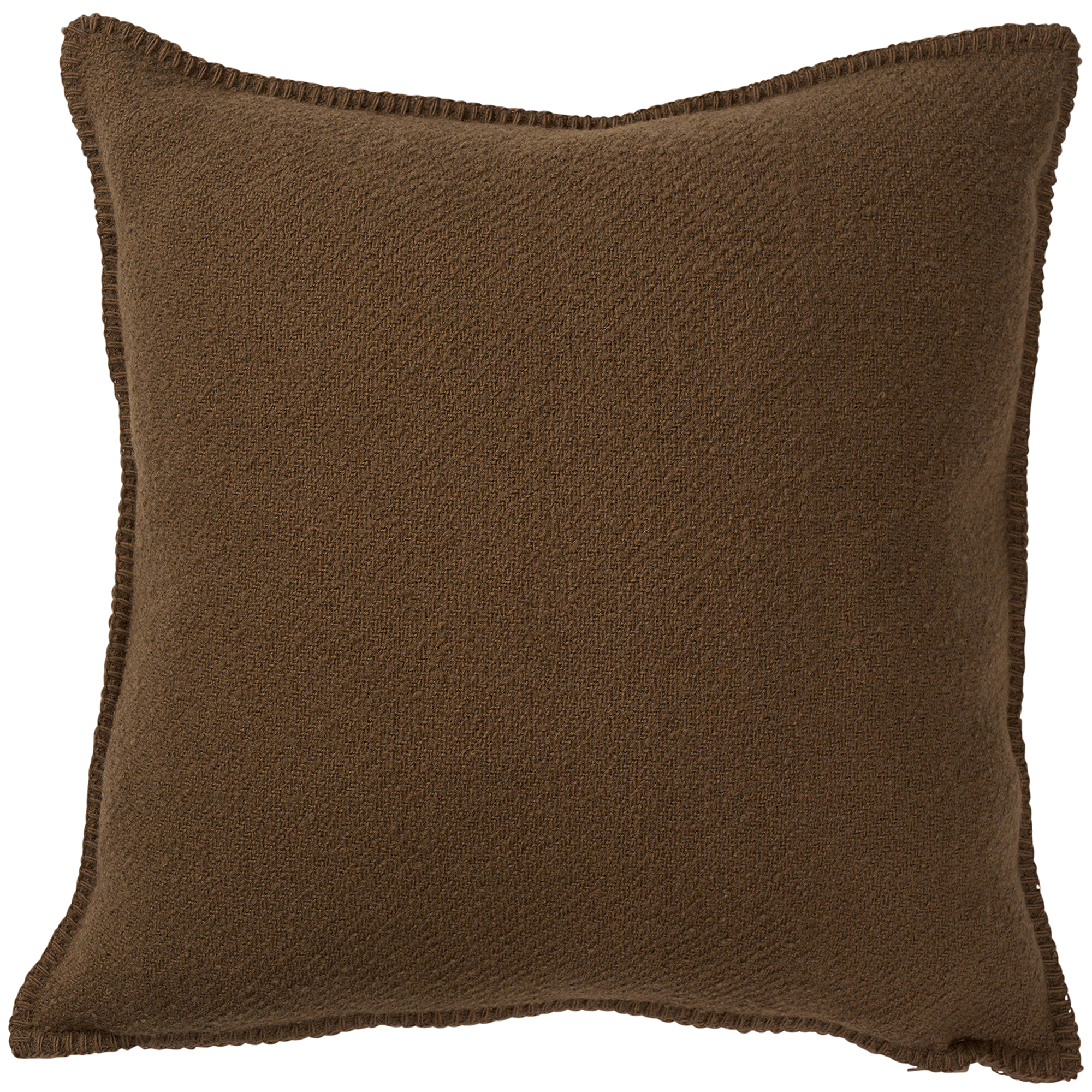 Bouclé Mocha 45x45cm Wool Cushion Cover