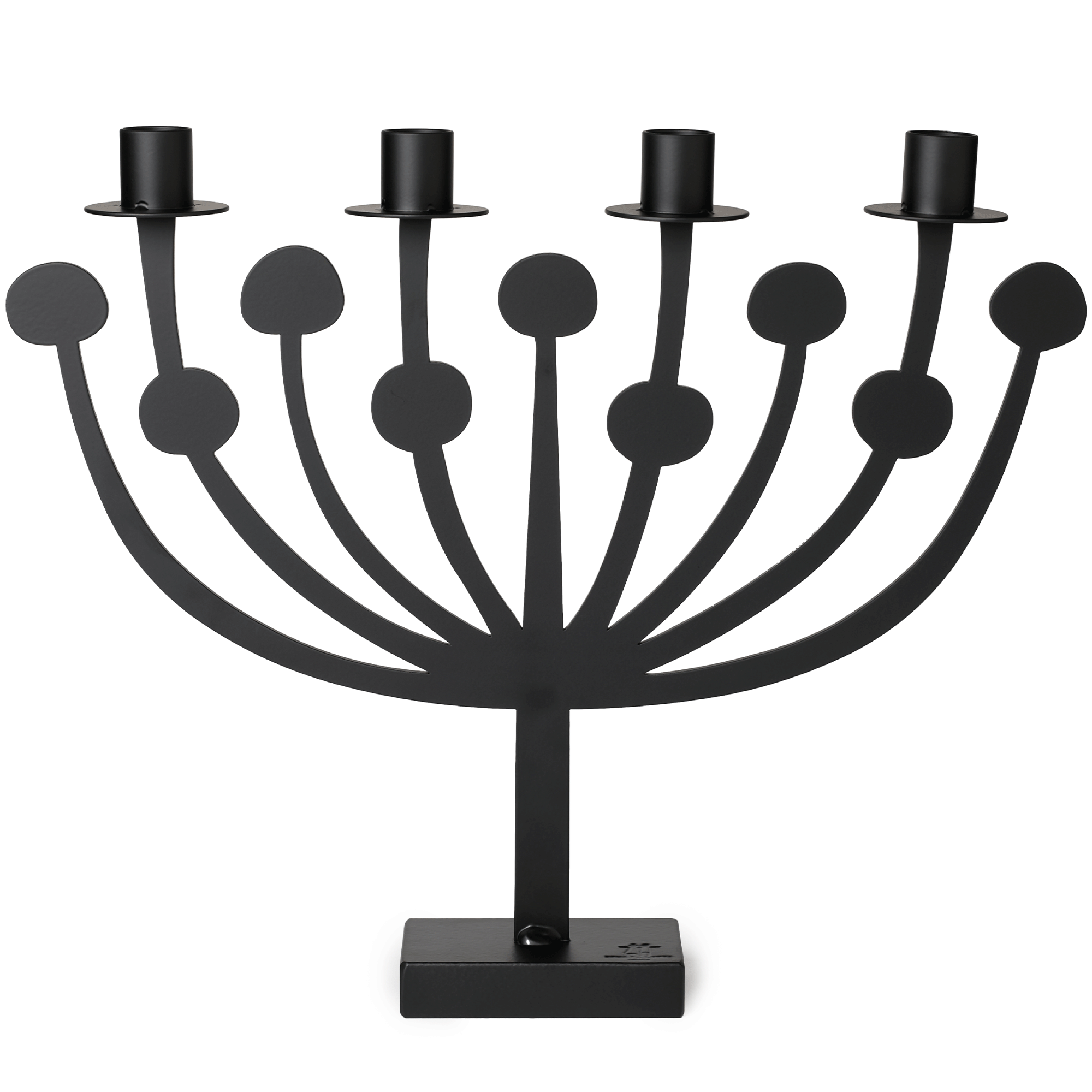 Brace Candle Holder Black
