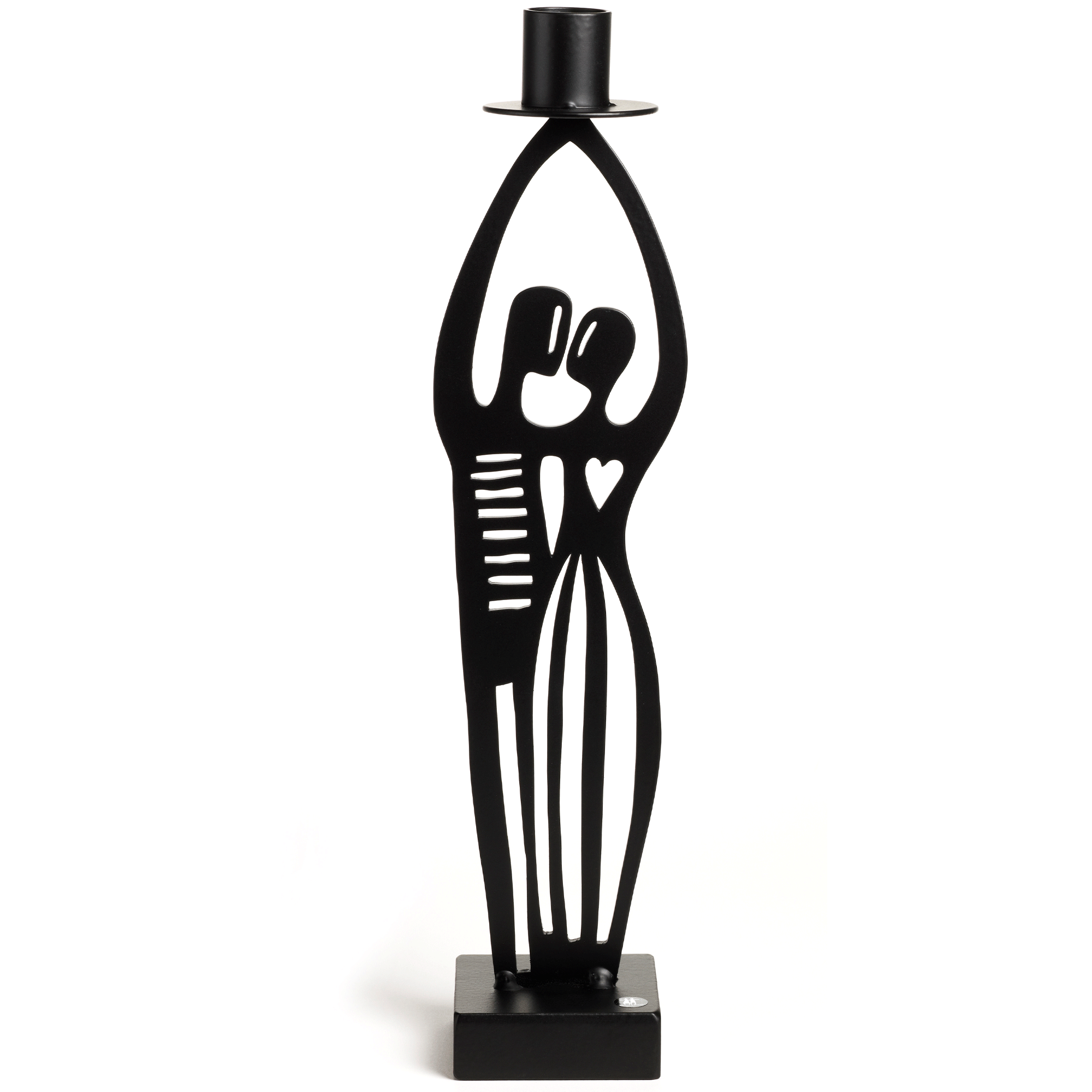 The Kiss Large Candle Holder