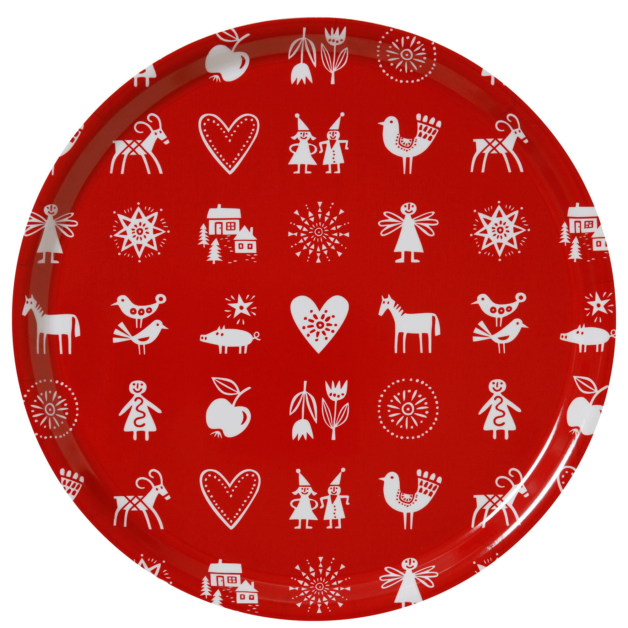 Lotta's Christmas Ø31cm Round Tray
