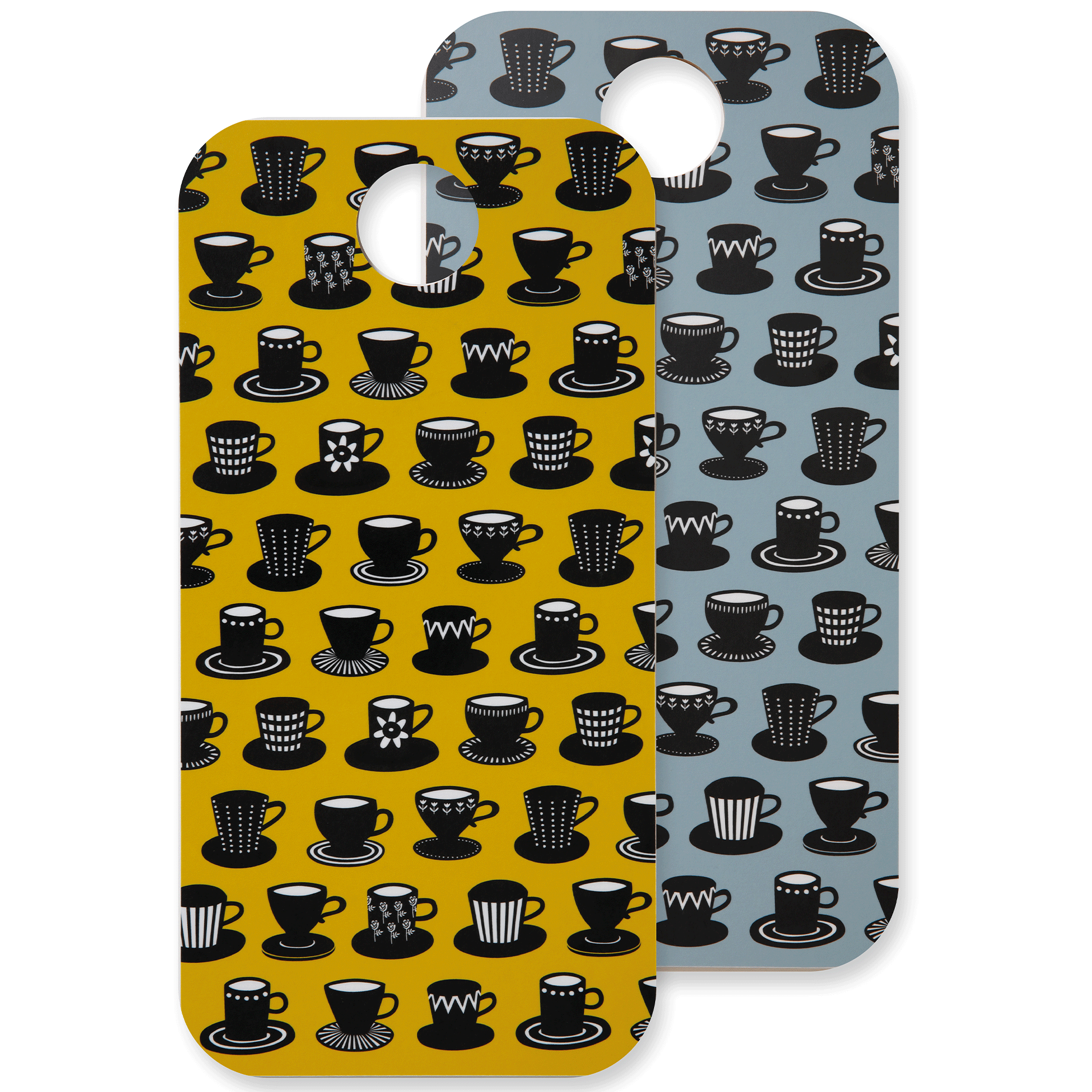 Cups Reversible Cutting Board