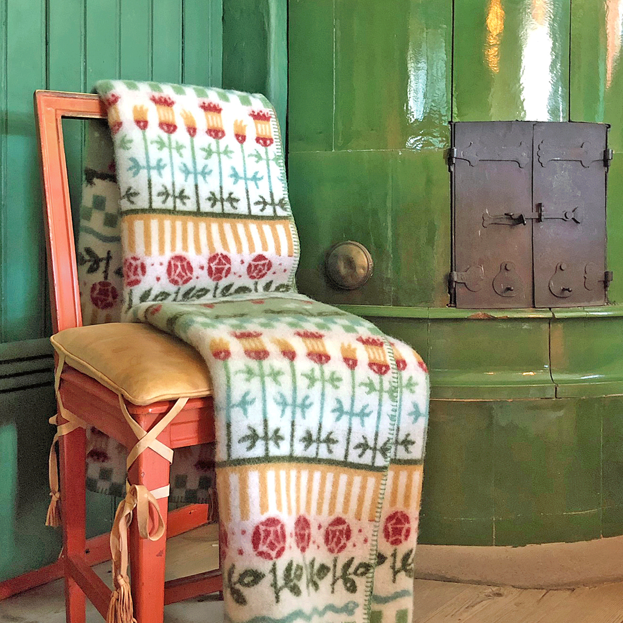 Karin 130x180cm Woven Eco Lambswool Blanket