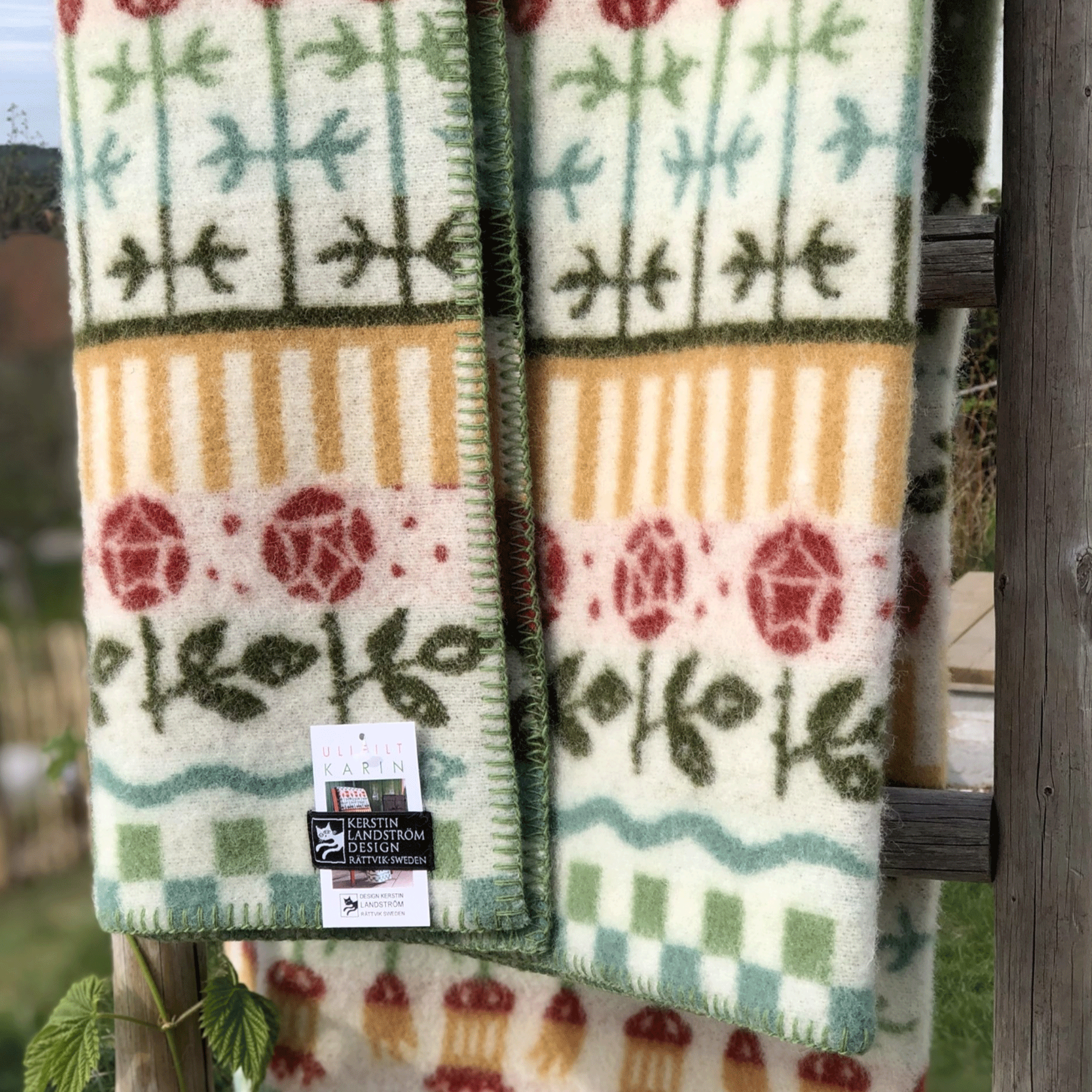 Karin 130x180cm Woven Eco Lambswool Blanket