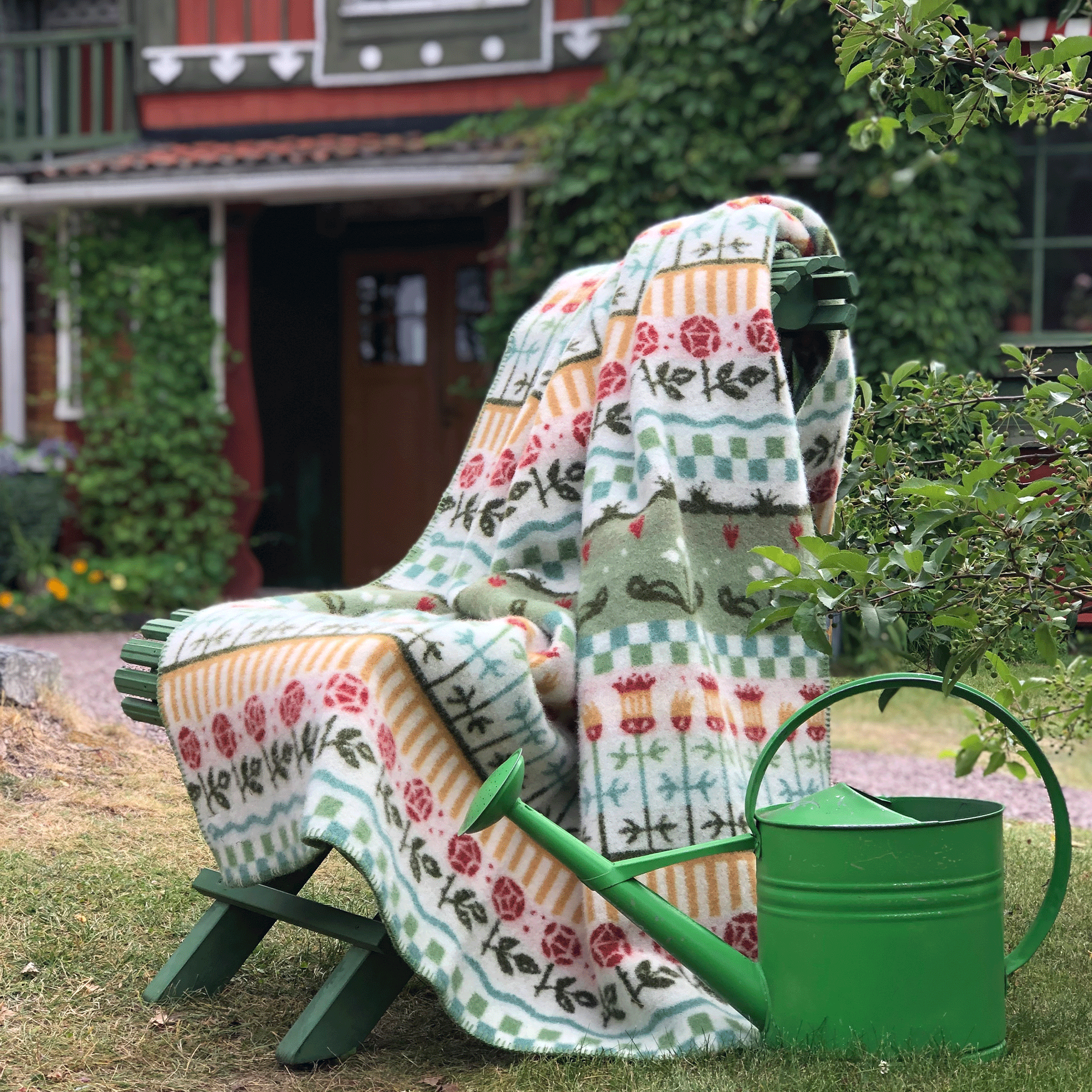 Karin 130x180cm Woven Eco Lambswool Blanket