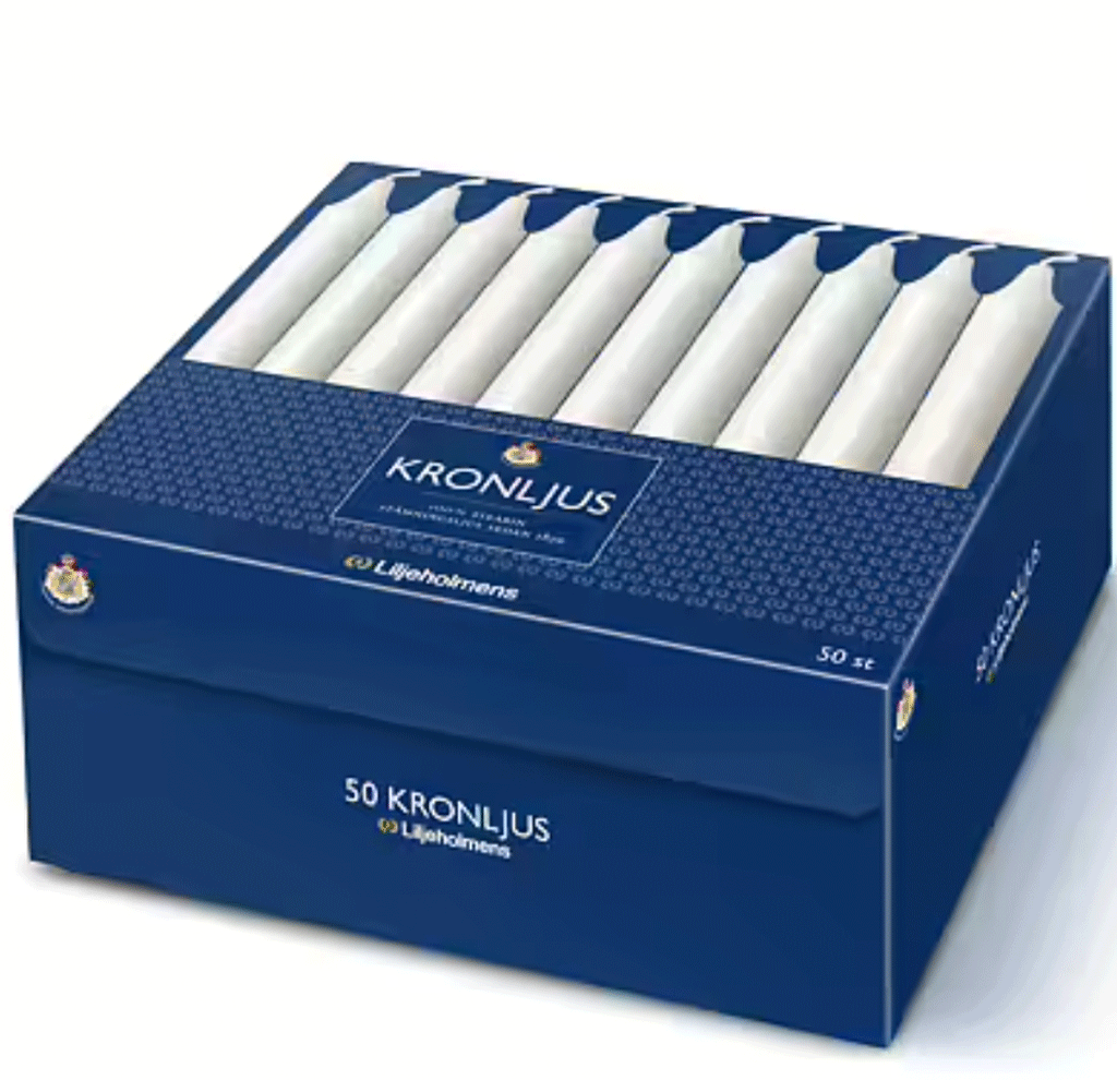 Liljeholmens Kron Candles (Price per Single Piece)