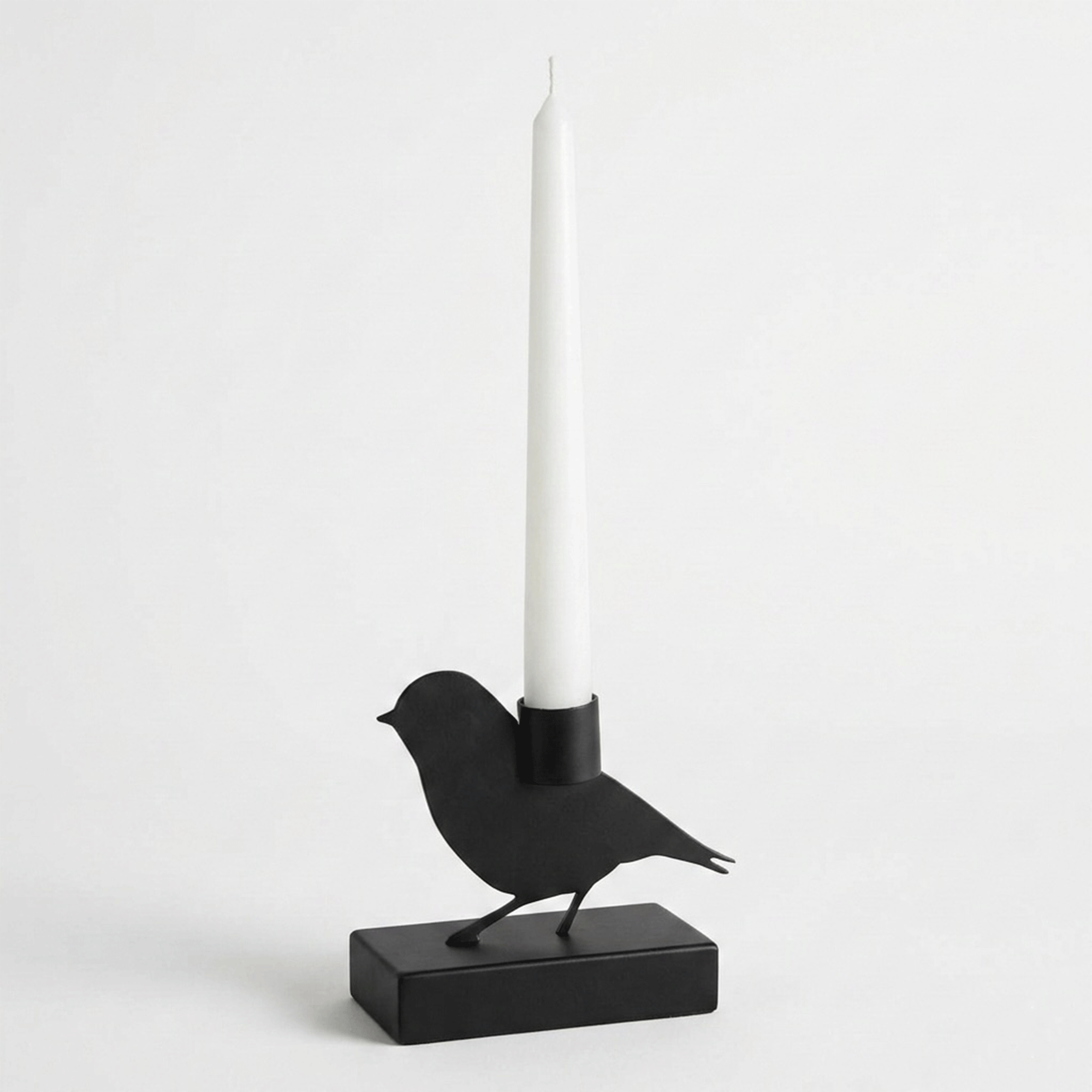 Black Bird Candleholder