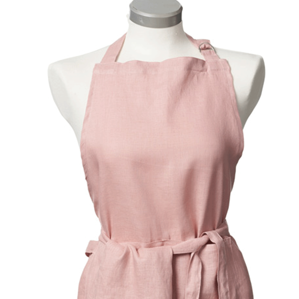 Linn Rose Stone washed linen Apron