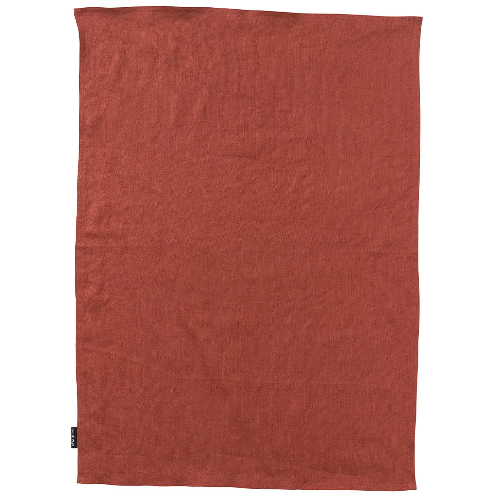 Linn Rust, Stone washed linen Kitchen Towel