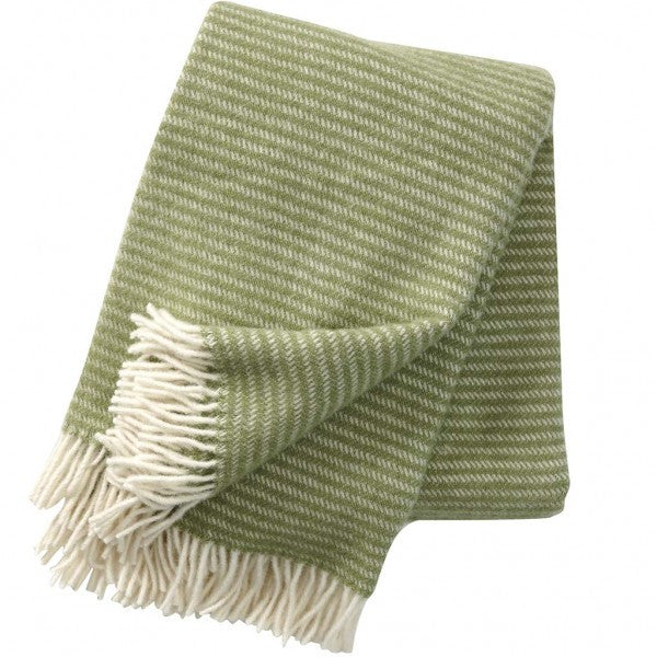 Ralph Linolium Green Lambswool Blanket