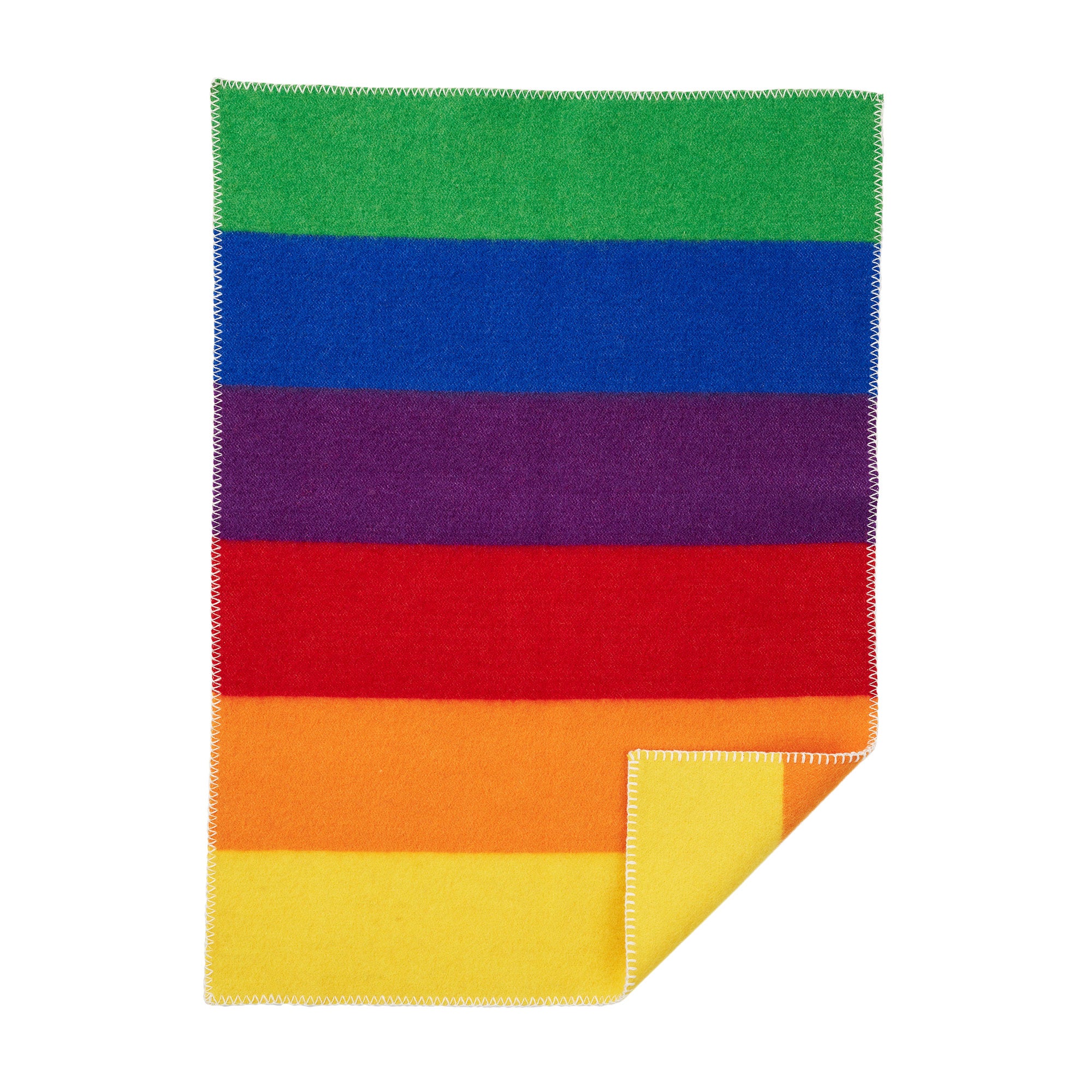 Rainbow 65x90cm Eco Lambswool Blanket