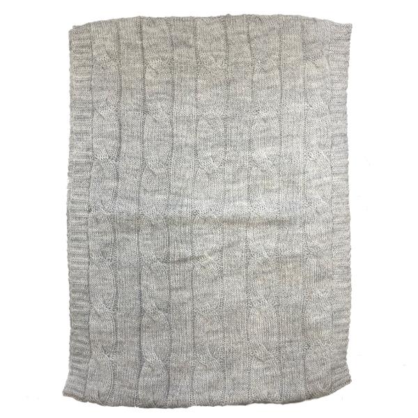 Concrete Blocks Alpaca Blend Throw