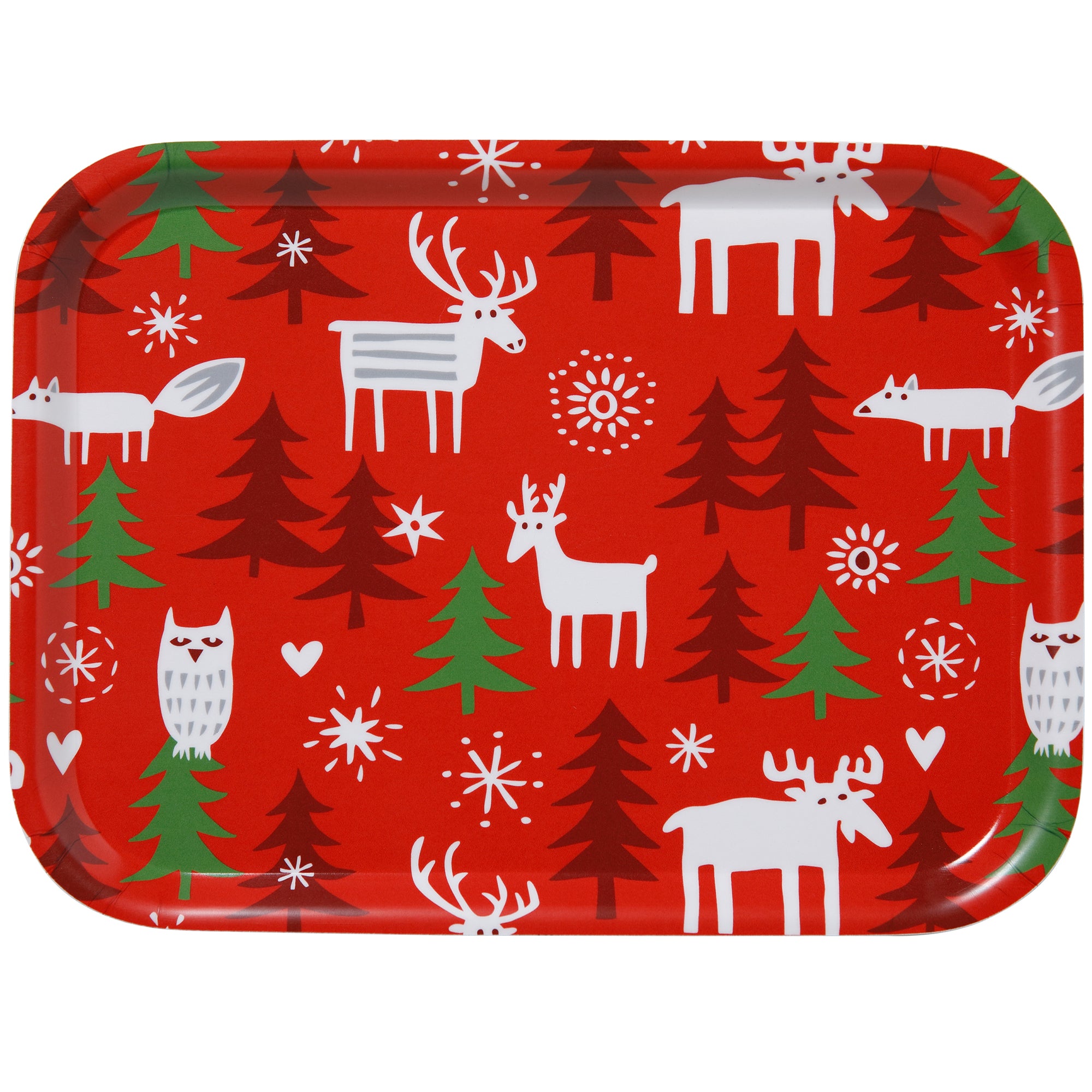Christmas Forest 20cm x 27cm Tray