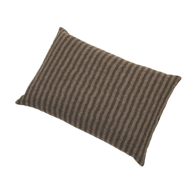 Underscore Dark Coffee/Beige Cushion Cover 40 x 60cm - Northlight Homestore