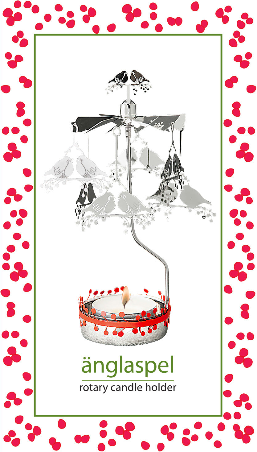 Robin Rotary Candle Holder
