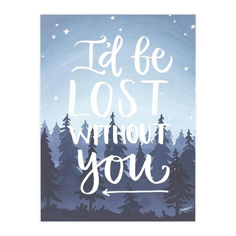 Lost Without You 23x30,5cm Print