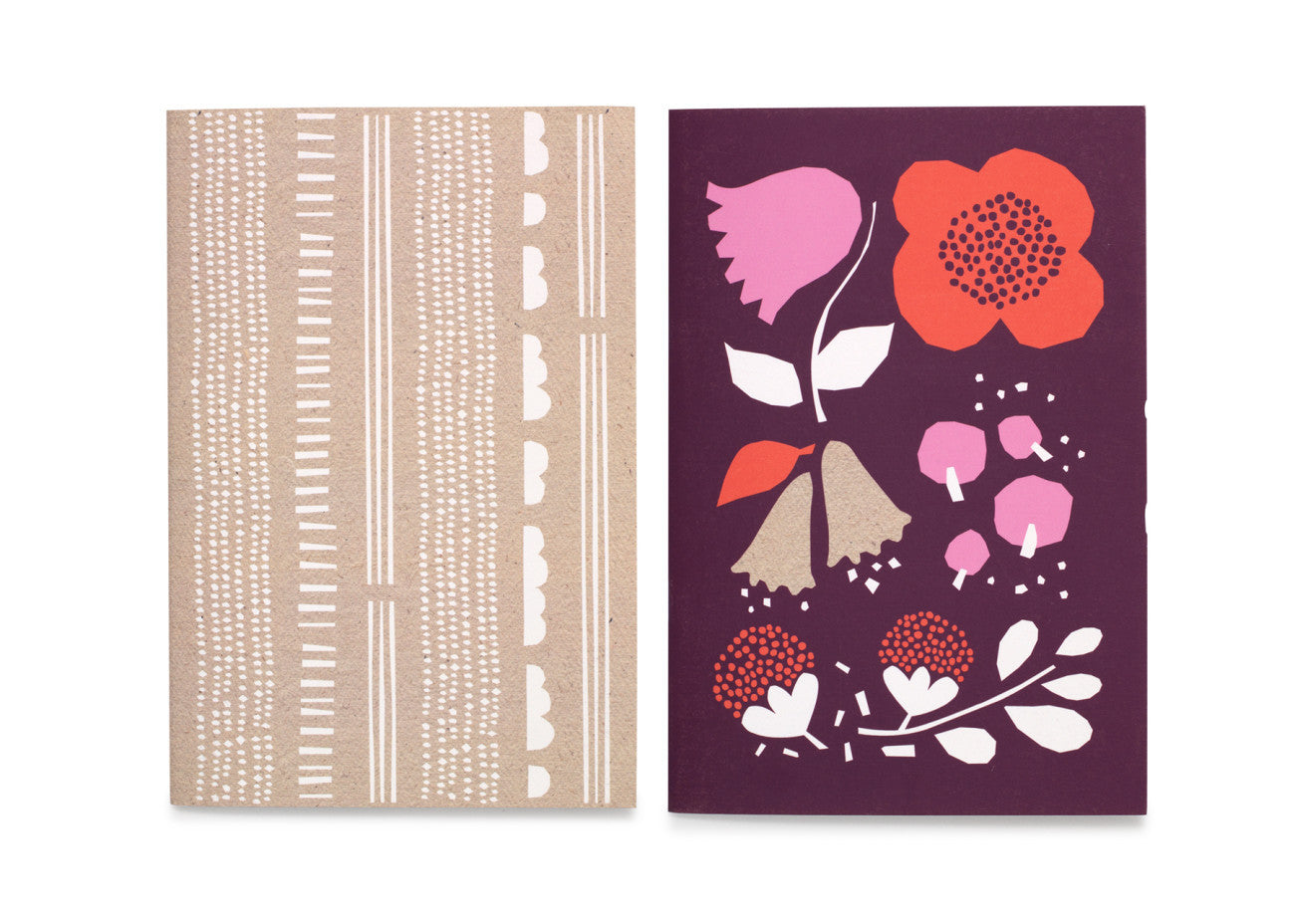Bloom Berry Red & Confetti Notebook Set - Northlight Homestore